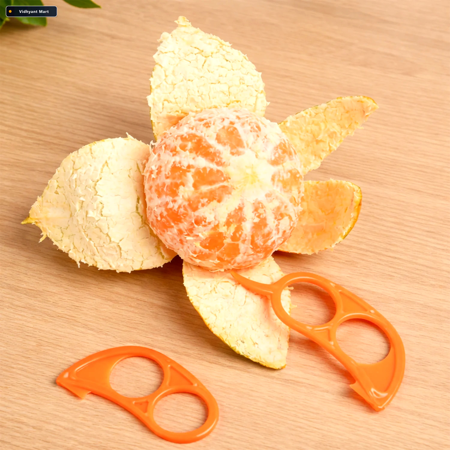 Vidhyant Mart Plastic Orange Peeler Tool Easy Peel Set Of 5 For 2