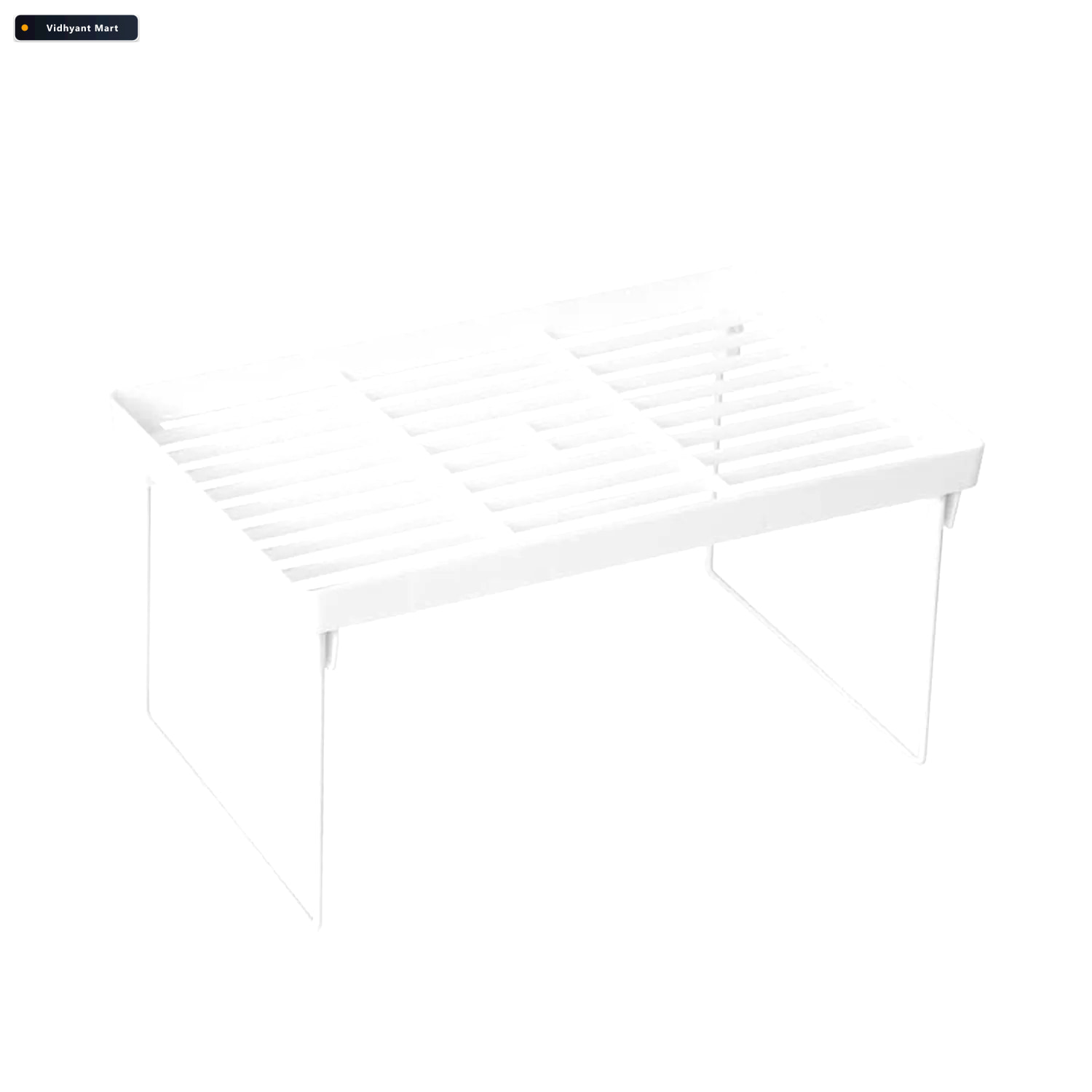 Vidhyant Mart Plastic Organizer Storage Rack Foldable Rust Proof 4