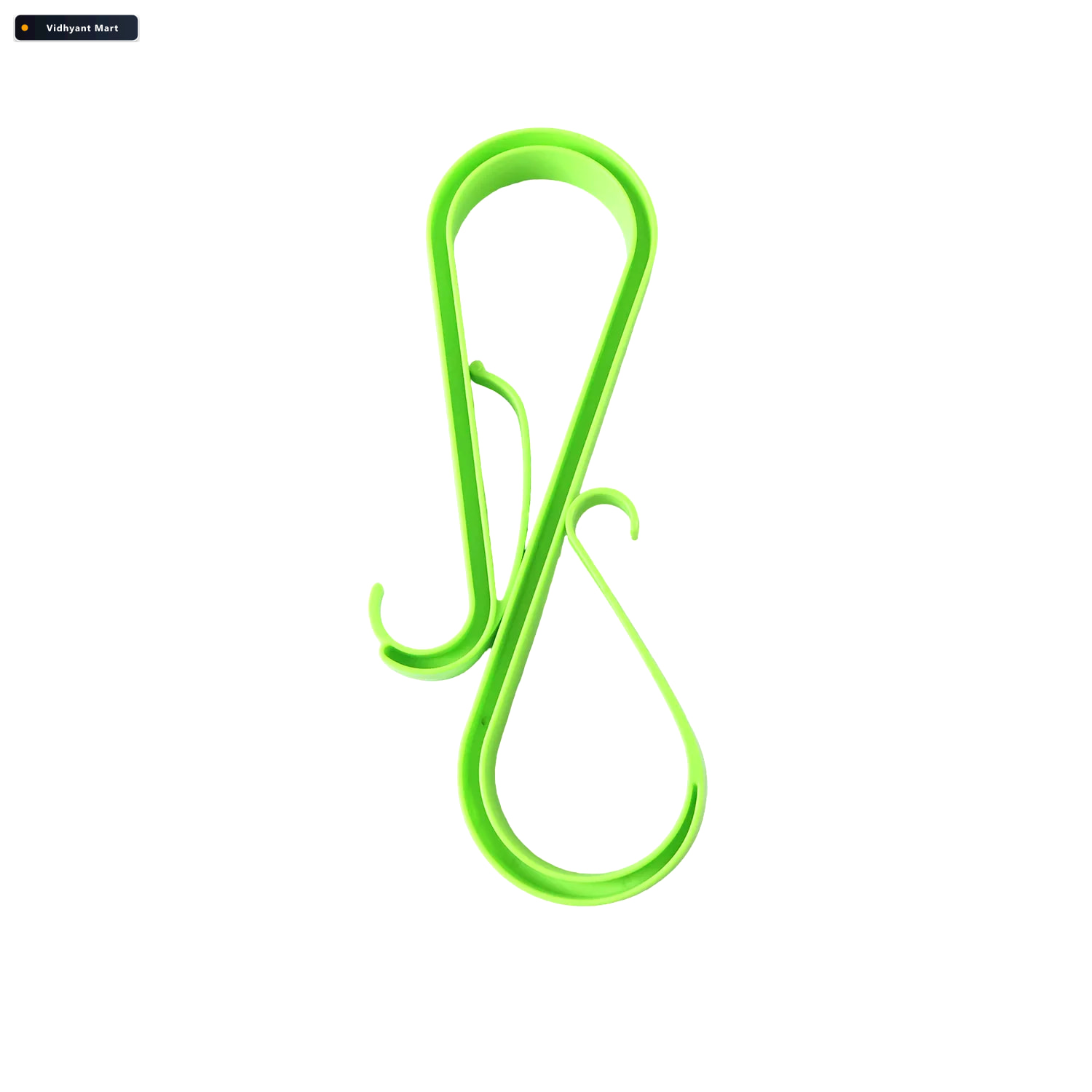 Vidhyant Mart Plastic S Shape Multi Hook Hanger For Shoes Towels 4