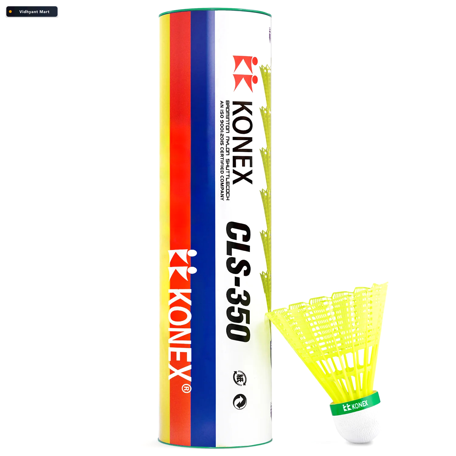 Vidhyant Mart Plastic Shuttlecock Durable Consistent Flight 6 Pc 4