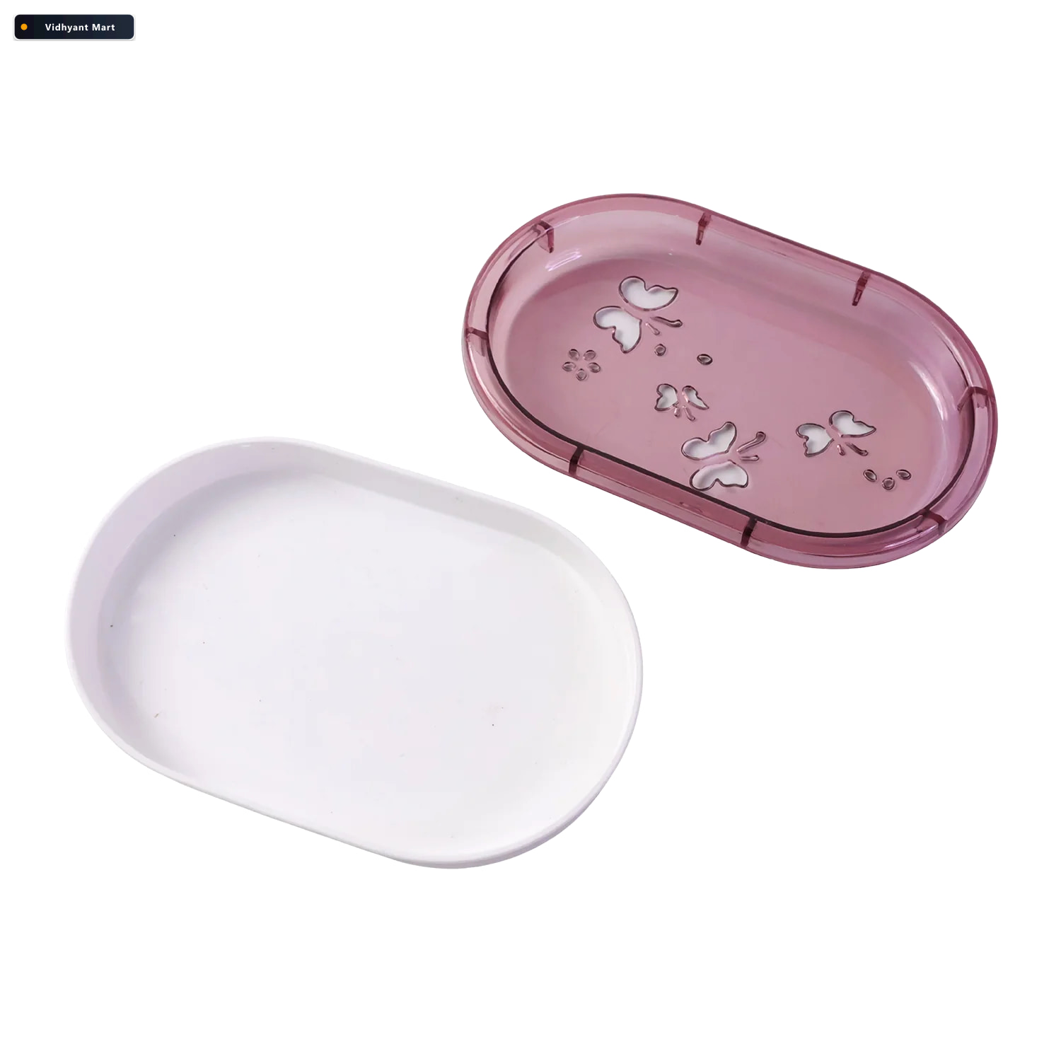Vidhyant Mart Plastic Soap Box With Lid Keeps Soap Dry Lasting L 4