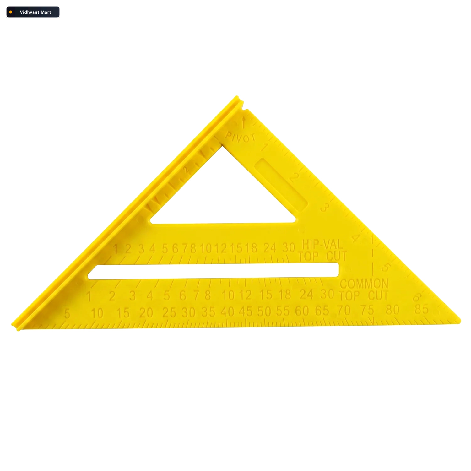 Vidhyant Mart Plastic Speed Square Triangle Ruler For Woodworkin 4