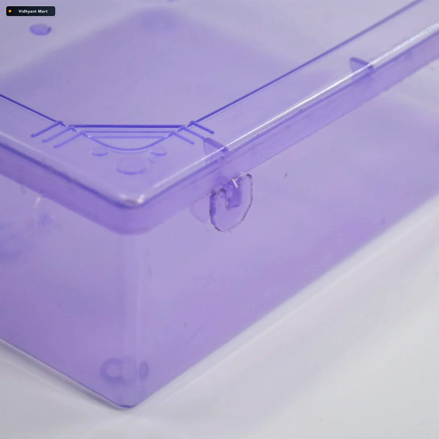 Vidhyant Mart Plastic Storage Container Clear Multipurpose Tidy 2