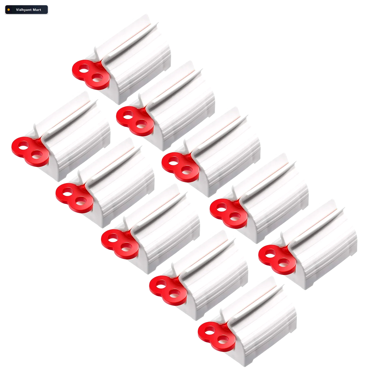 Vidhyant Mart Plastic Tube Squeezer Set Zero Waste 10 Piece Disp 4