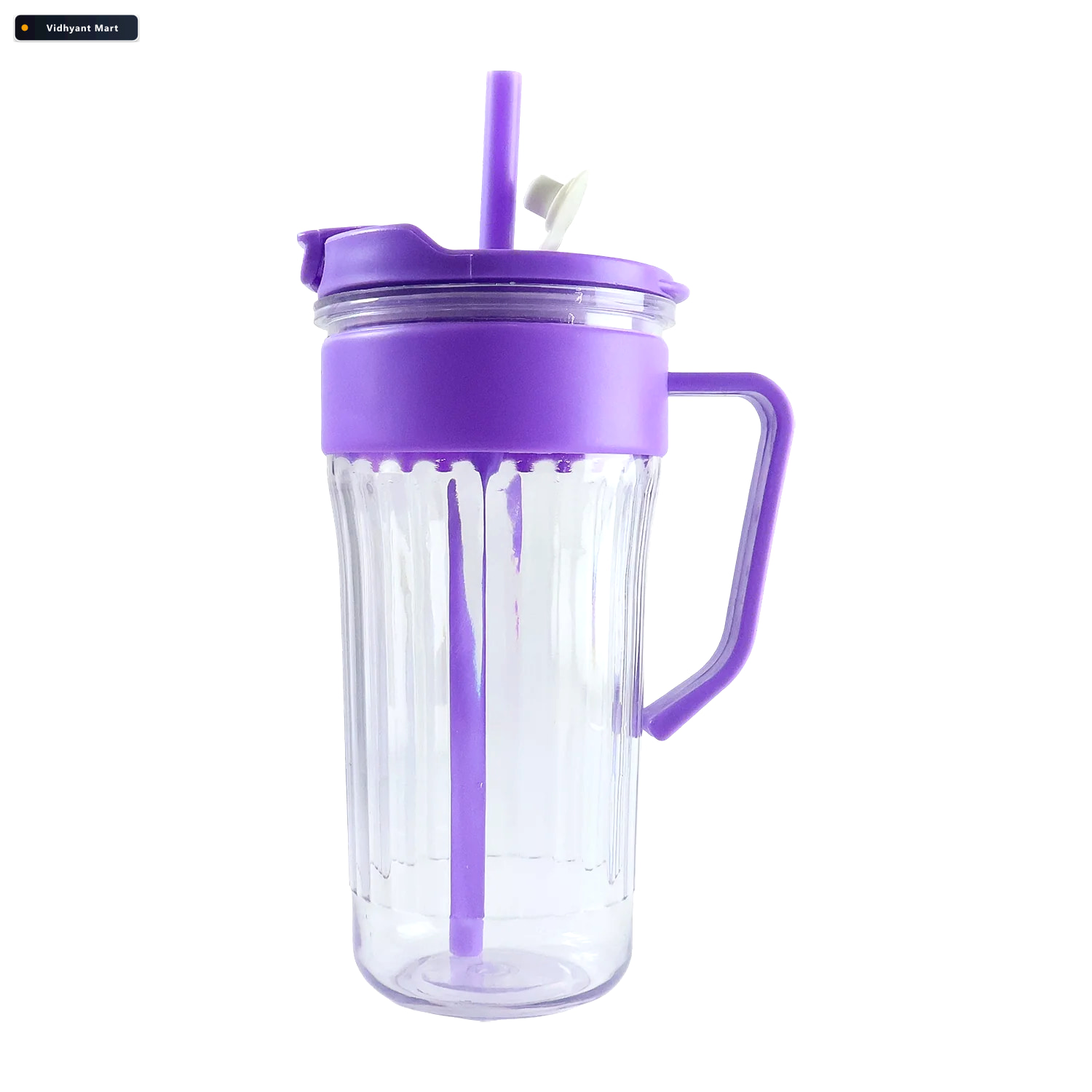Vidhyant Mart Plastic Tumbler For Kids Spill Free 500ml With Str 4
