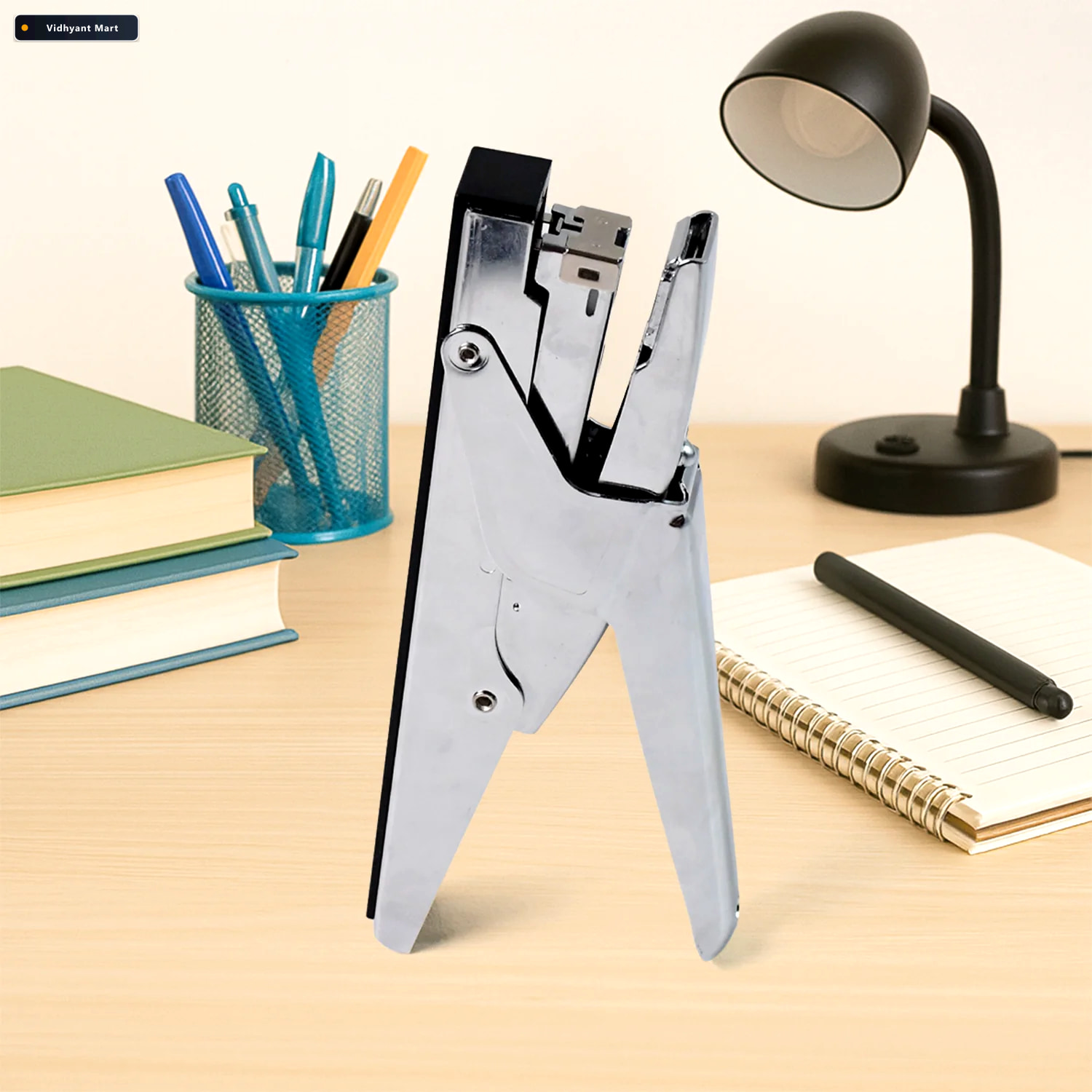 Vidhyant Mart Plier Stapler Heavy Duty Metal Body For Up To 30 S 2