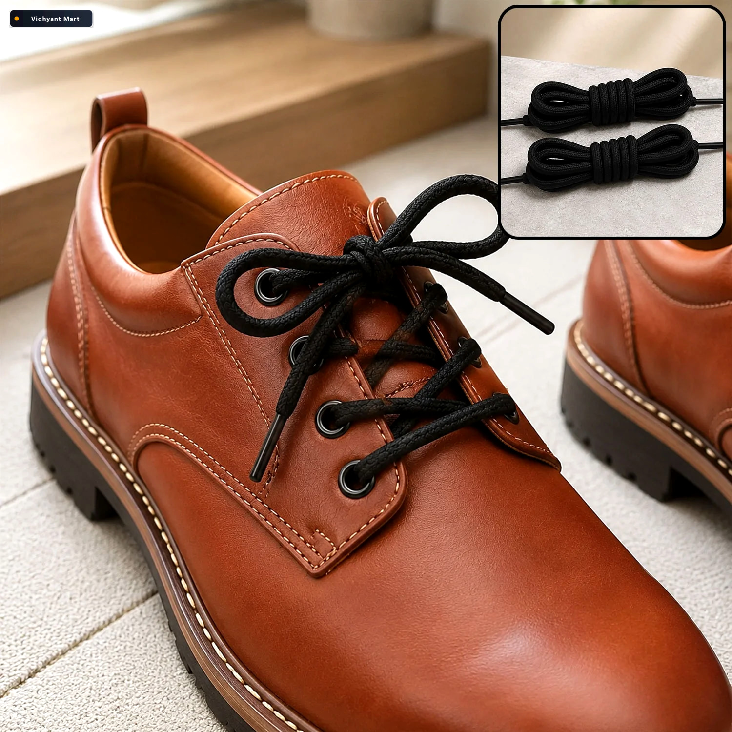 Vidhyant Mart Polyester Shoe Laces Durable Sports Sneaker Fitfuz 1