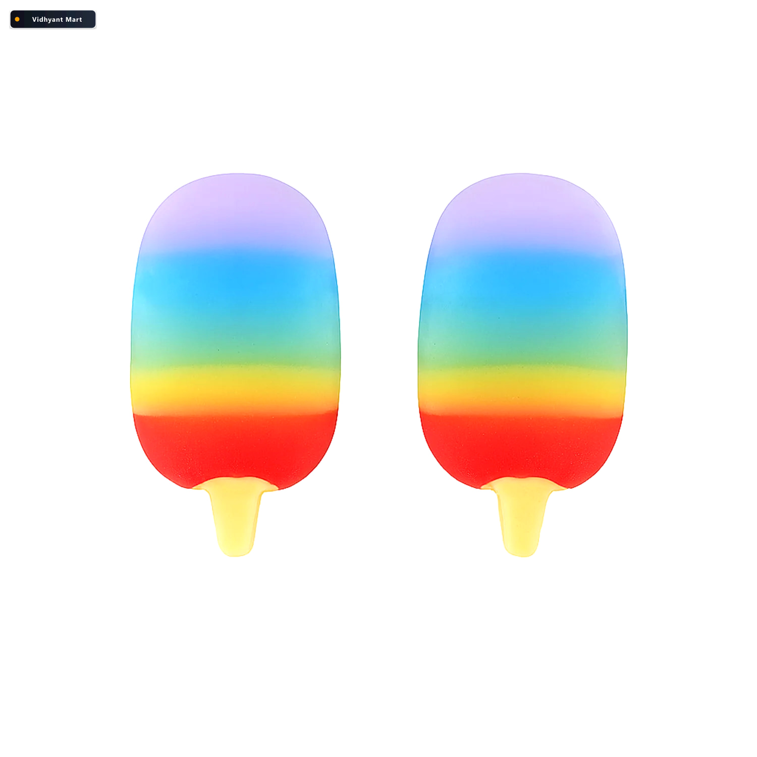 Vidhyant Mart Popsicle Erasers Cute Jelly Mini Erasers For Kids 3