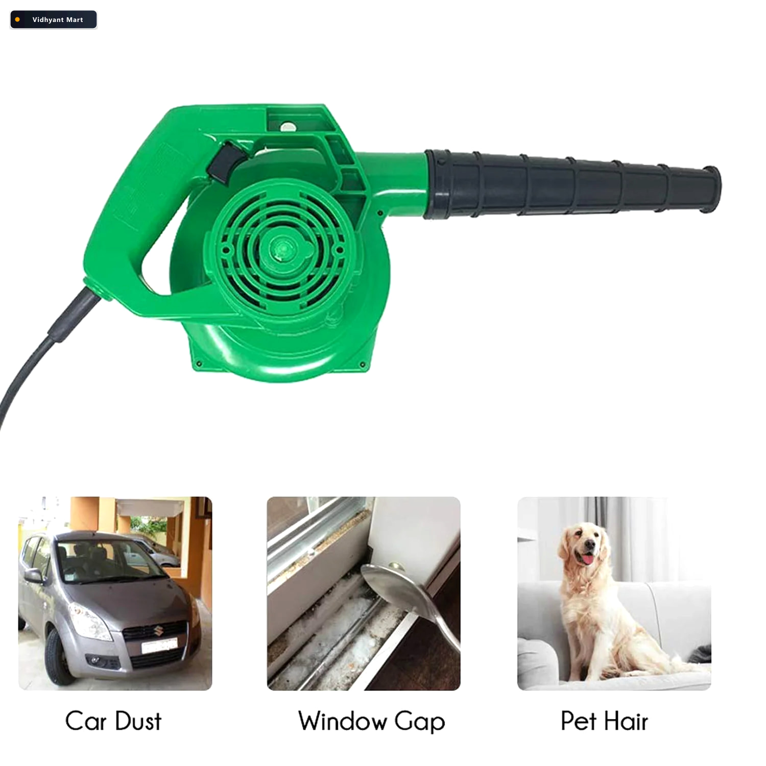 Vidhyant Mart Portable Air Blower 650w 13000 Rpm For Home Garden 3