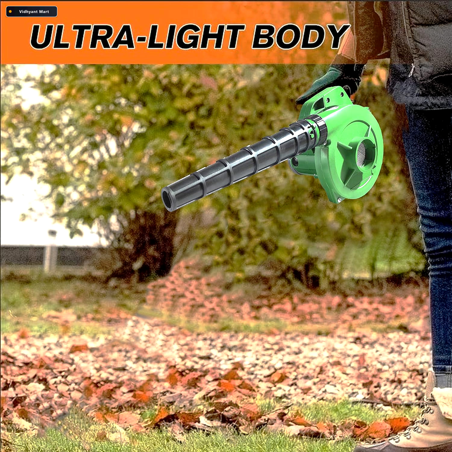 Vidhyant Mart Portable Air Blower 650w 13000 Rpm For Home Garden 4