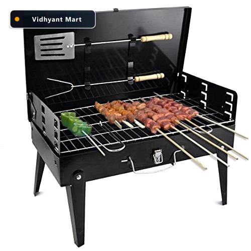 Vidhyant Mart Portable Barbecue Grill Stainless Steel Compact Br 3