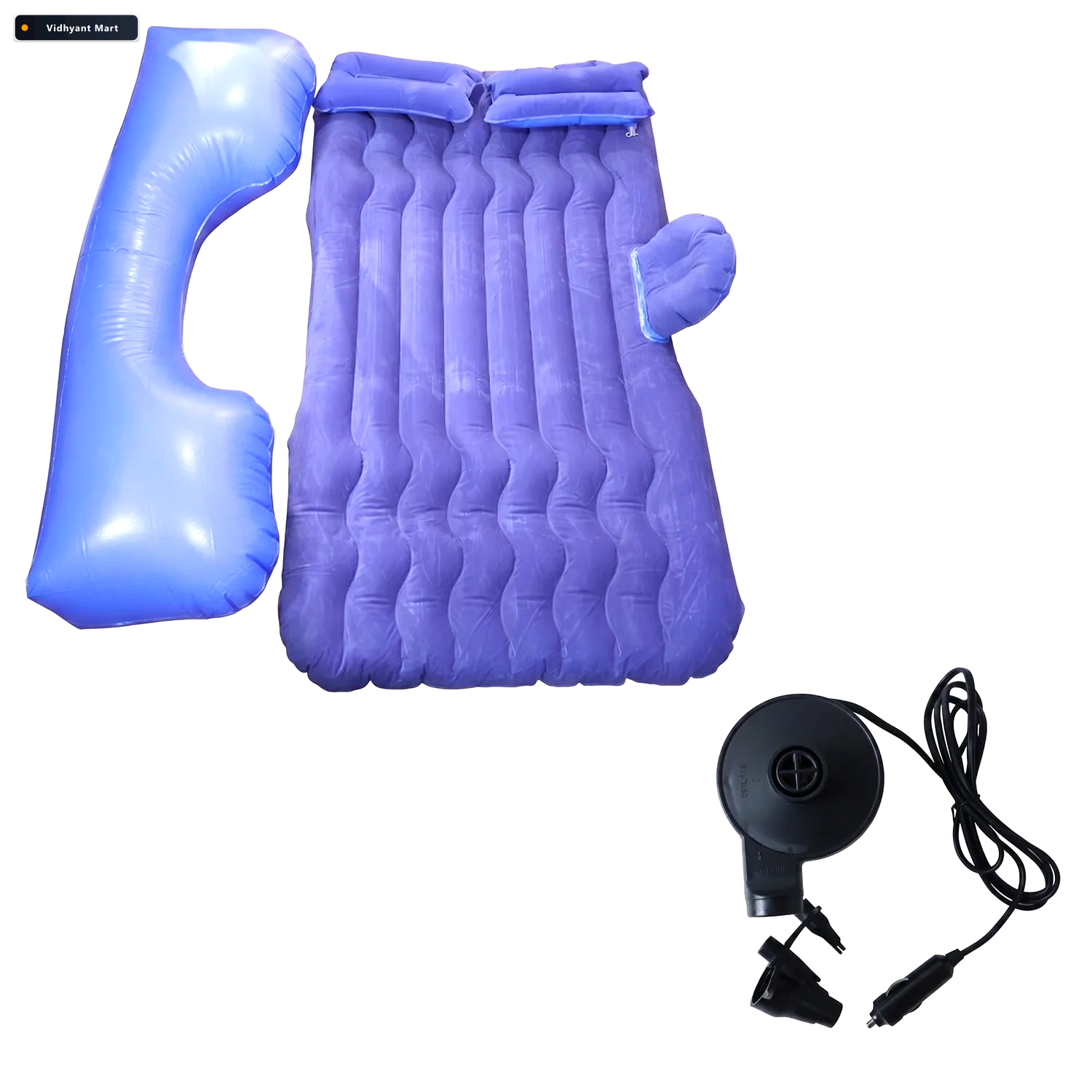 Vidhyant Mart Portable Car Air Mattress Comfortable Suv Travel B 3
