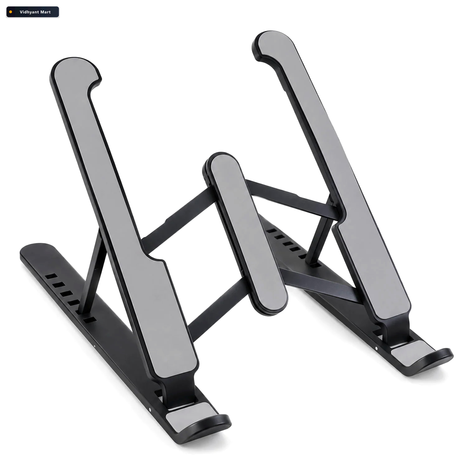 Vidhyant Mart Portable Foldable Laptop Stand With Adjustable Hei 4