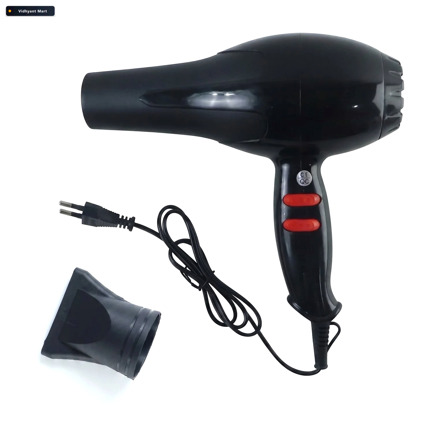 Vidhyant Mart Portable Hair Dryer Compact Foldable For Travel Us 4