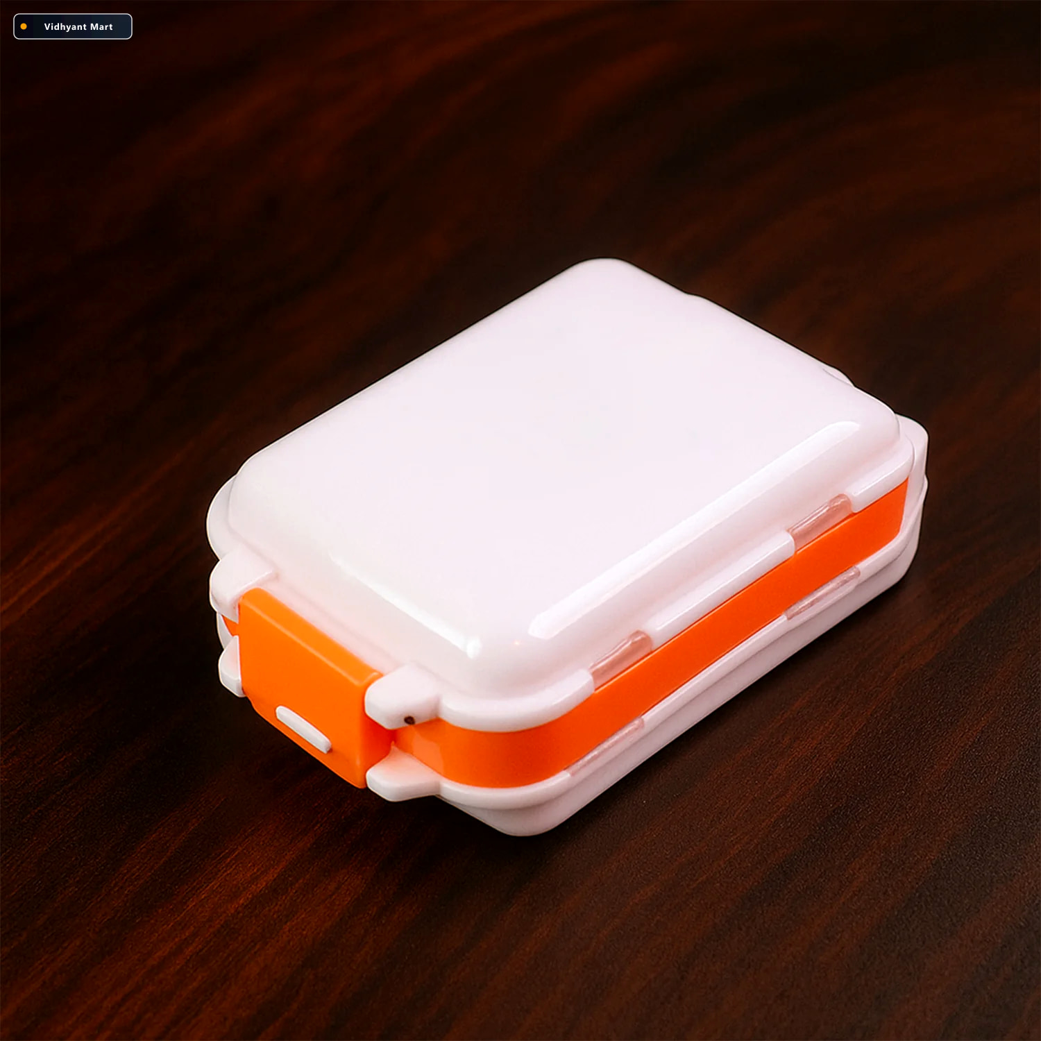Vidhyant Mart Portable Pill Organizer Dual Sided 8 Compartments 3