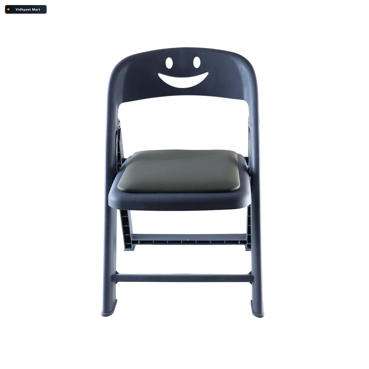 Vidhyant Mart Portable Plastic Foldable Kids Chair With Cushion 4