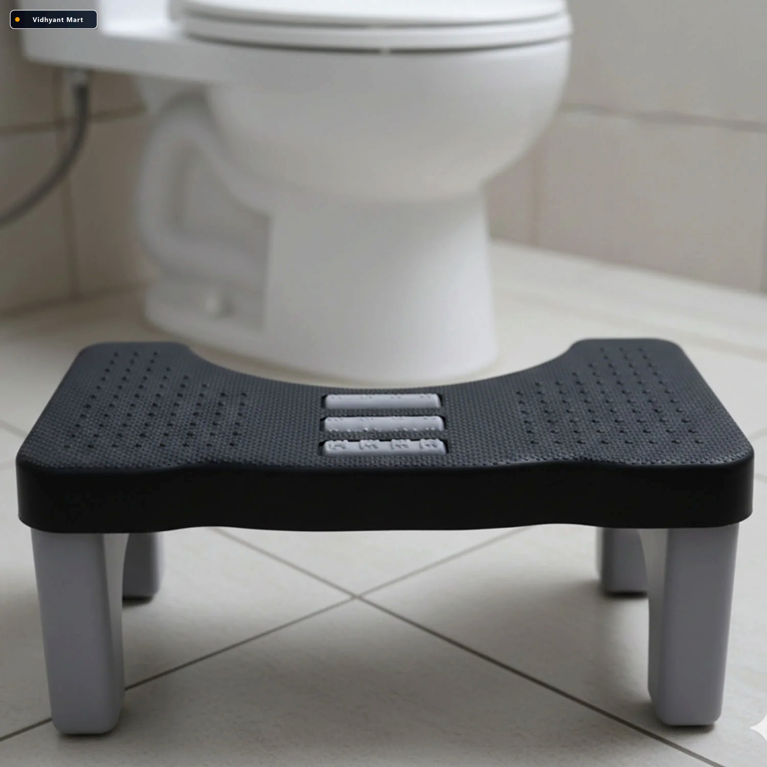 Vidhyant Mart Portable Toilet Potty Stool Ergonomic Foot Rest Fo 2