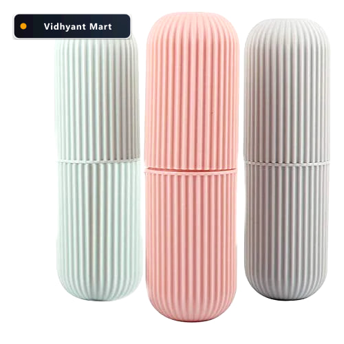 Vidhyant Mart Portable Toothbrush Holder Multipurpose Travel Sto 4