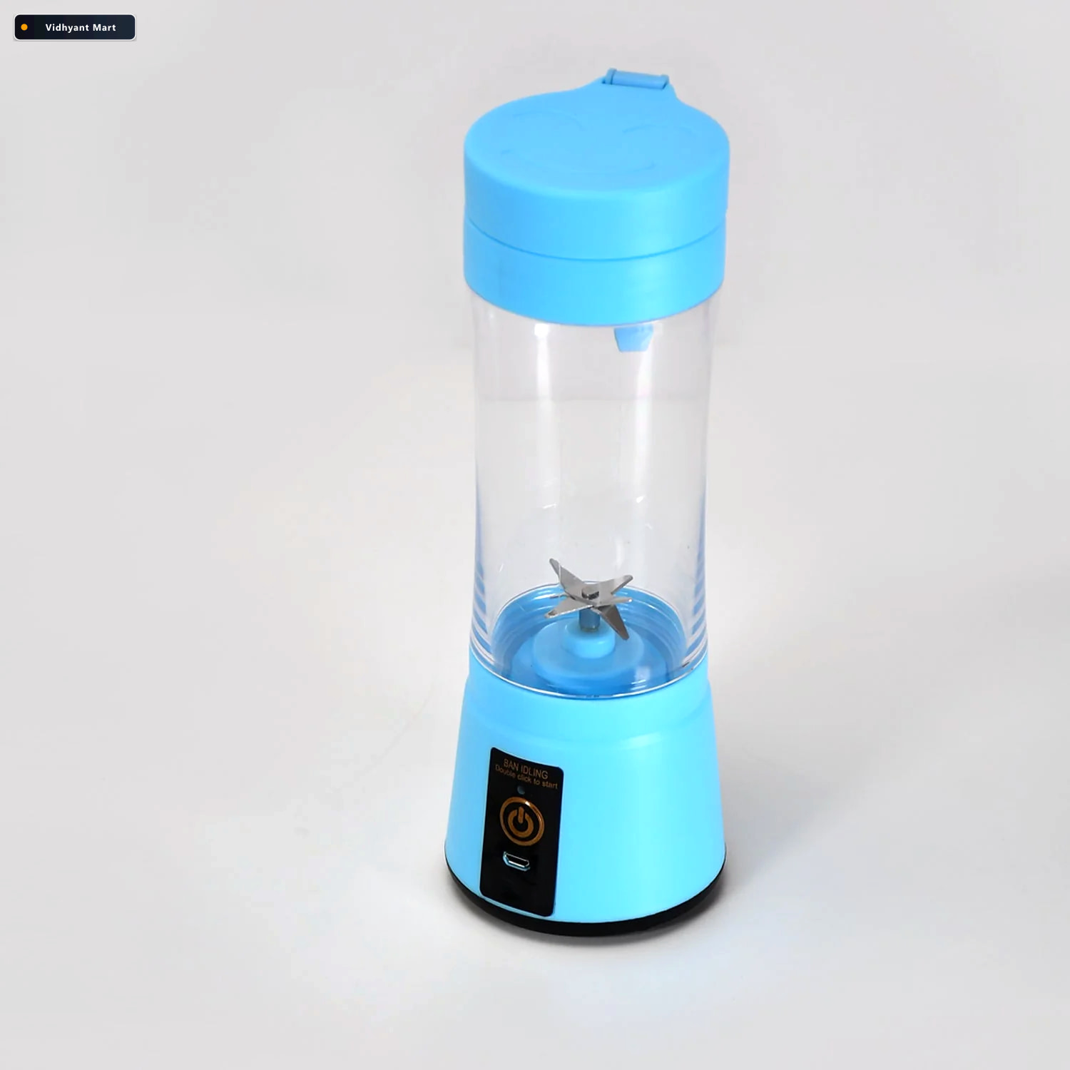 Vidhyant Mart Portable Usb Rechargeable 6 Blade Juicer Blender F 3