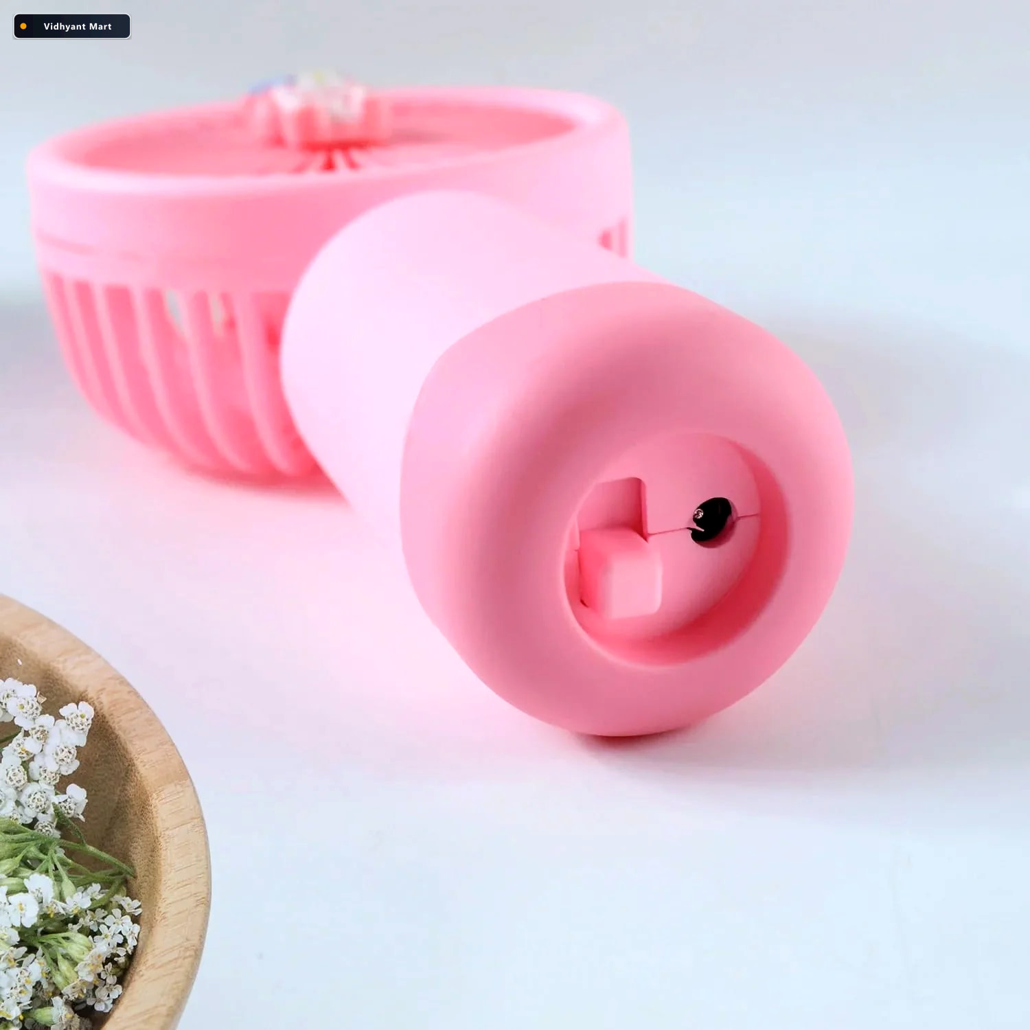 Vidhyant Mart Portable Usb Rechargeable Mini Handheld Fan With D 2