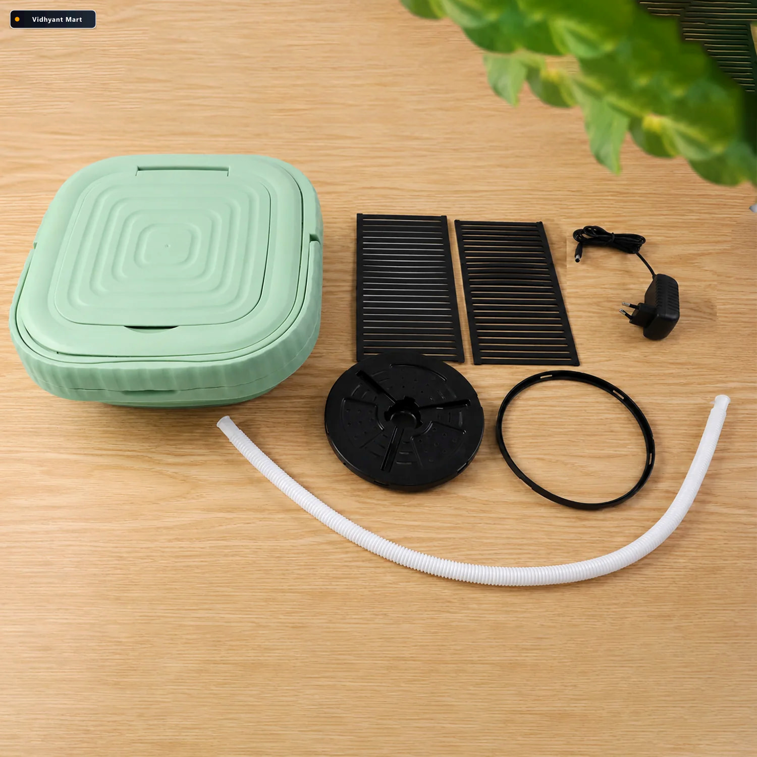 Vidhyant Mart Portable Washing Machine Mini Folding Washer For D 4