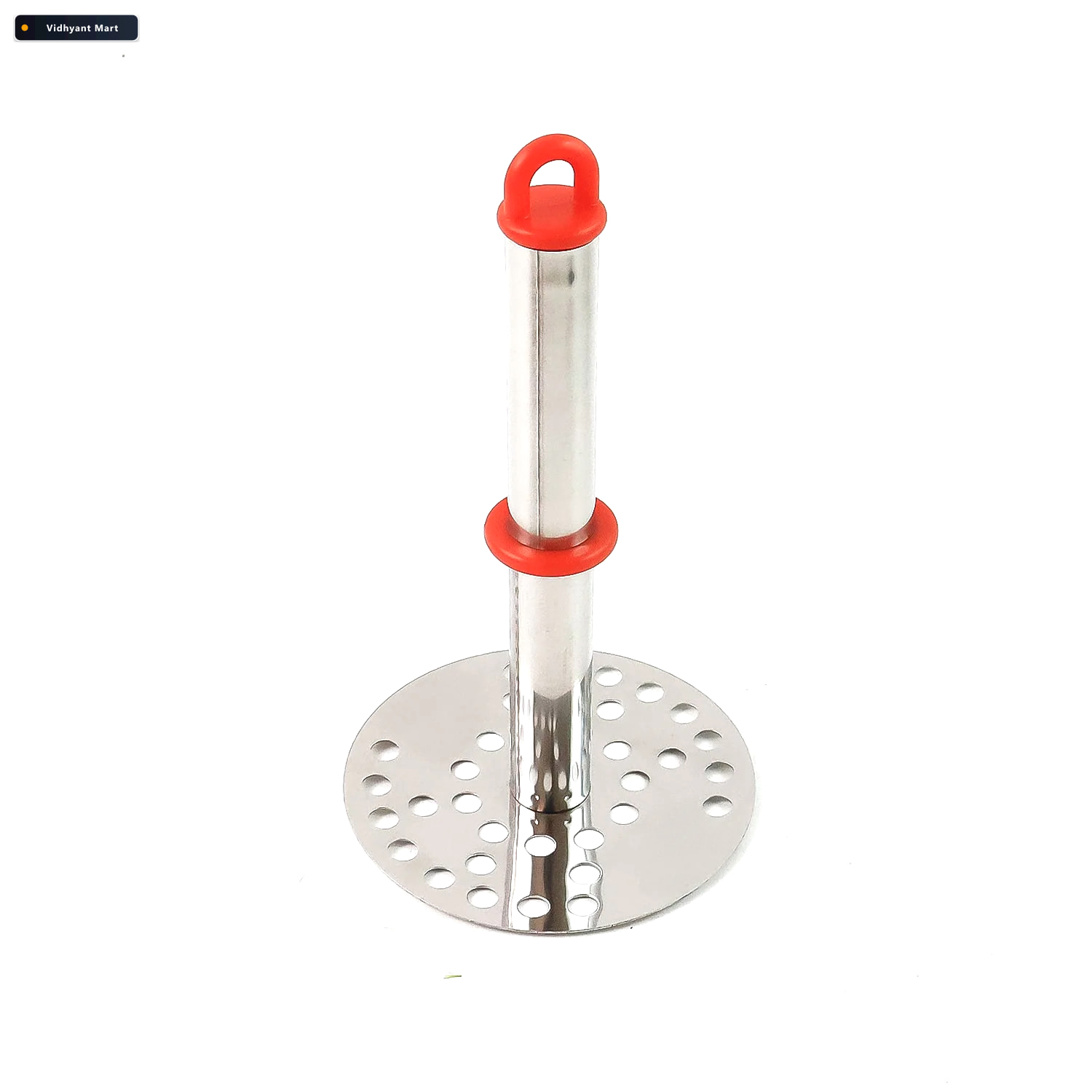 Vidhyant Mart Potato Masher Stainless Steel With Ergonomic Handl 4