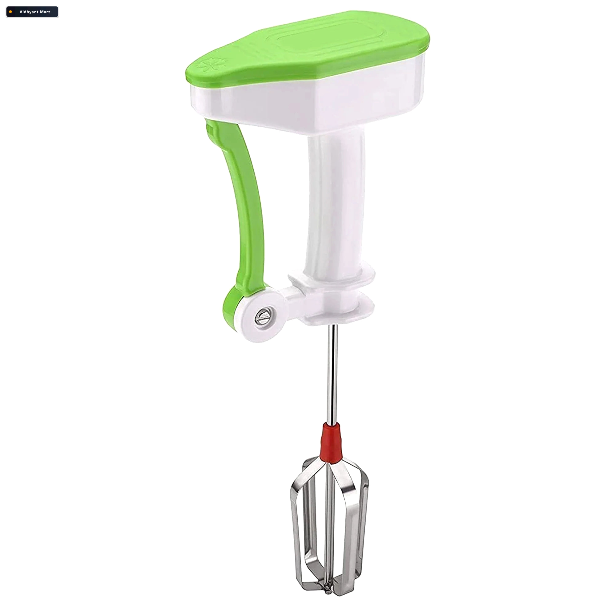 Vidhyant Mart Power Free Hand Blender Stainless Steel Whisk Dabs 4