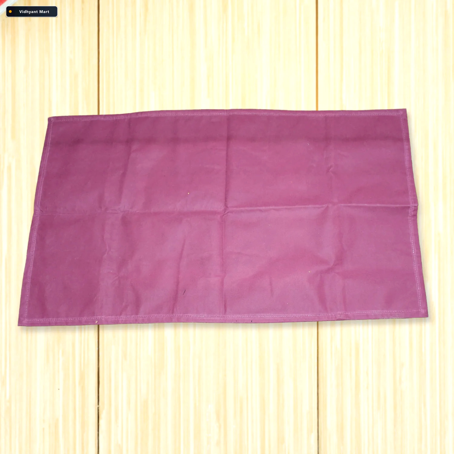 Vidhyant Mart Premium Cotton Fridge Top Cover Peacock Design Wit 2