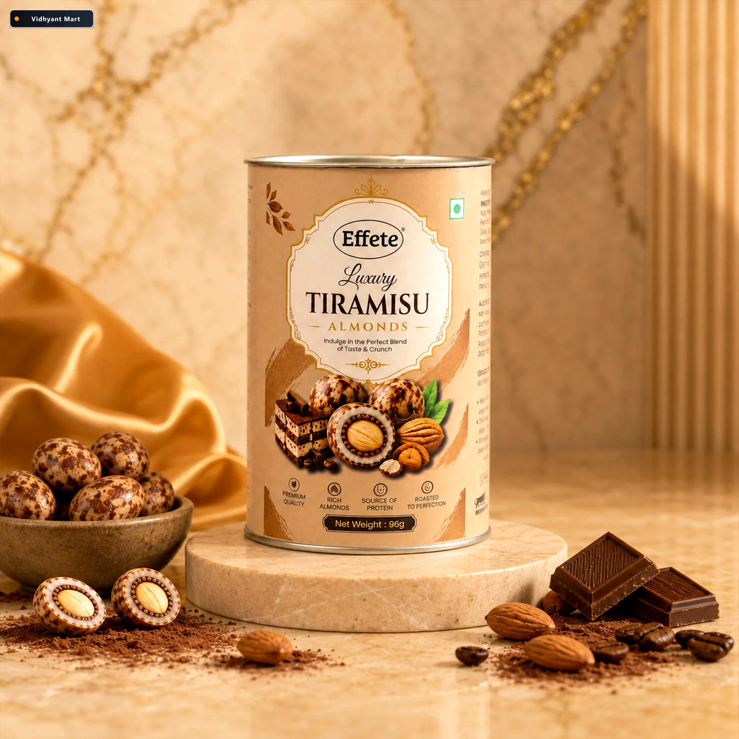 Vidhyant Mart Premium Effete Luxury Tiramisu Almonds Chocolate 9 4