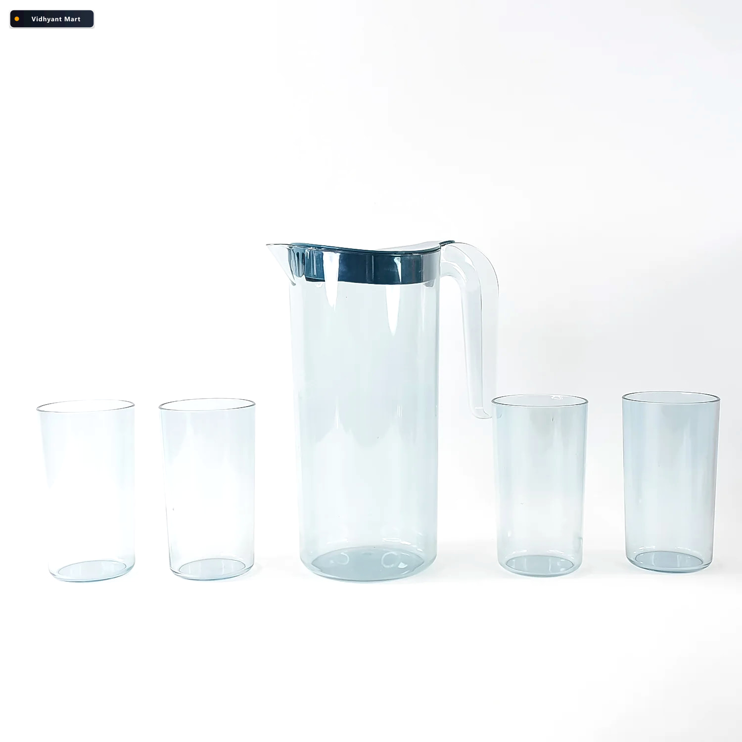 Vidhyant Mart Premium Unbreakable Jug With Glass 1500 Ml Jug Wit 4