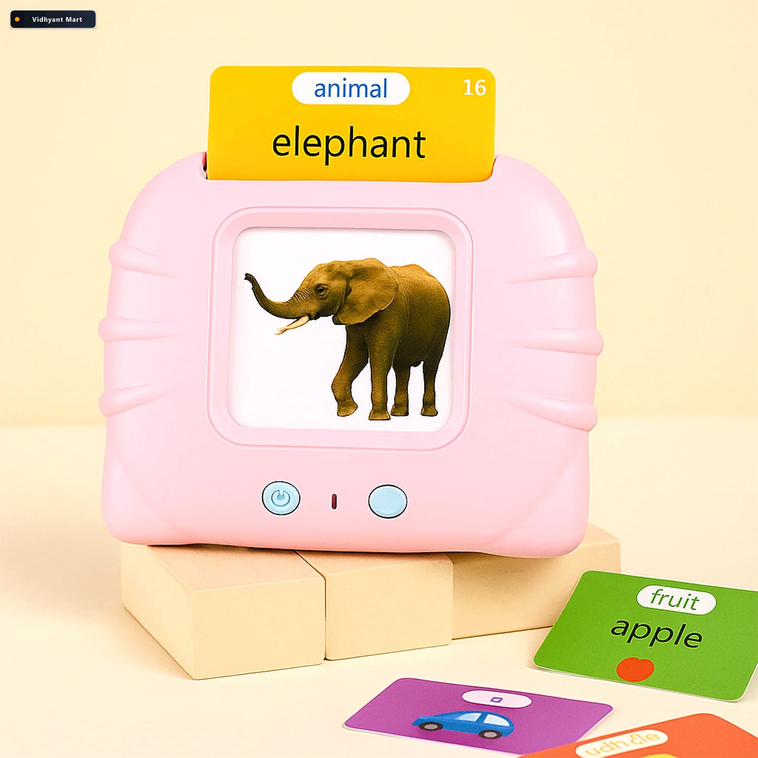 Vidhyant Mart Preschool Learning Toys English Flash Cards For Ki 1