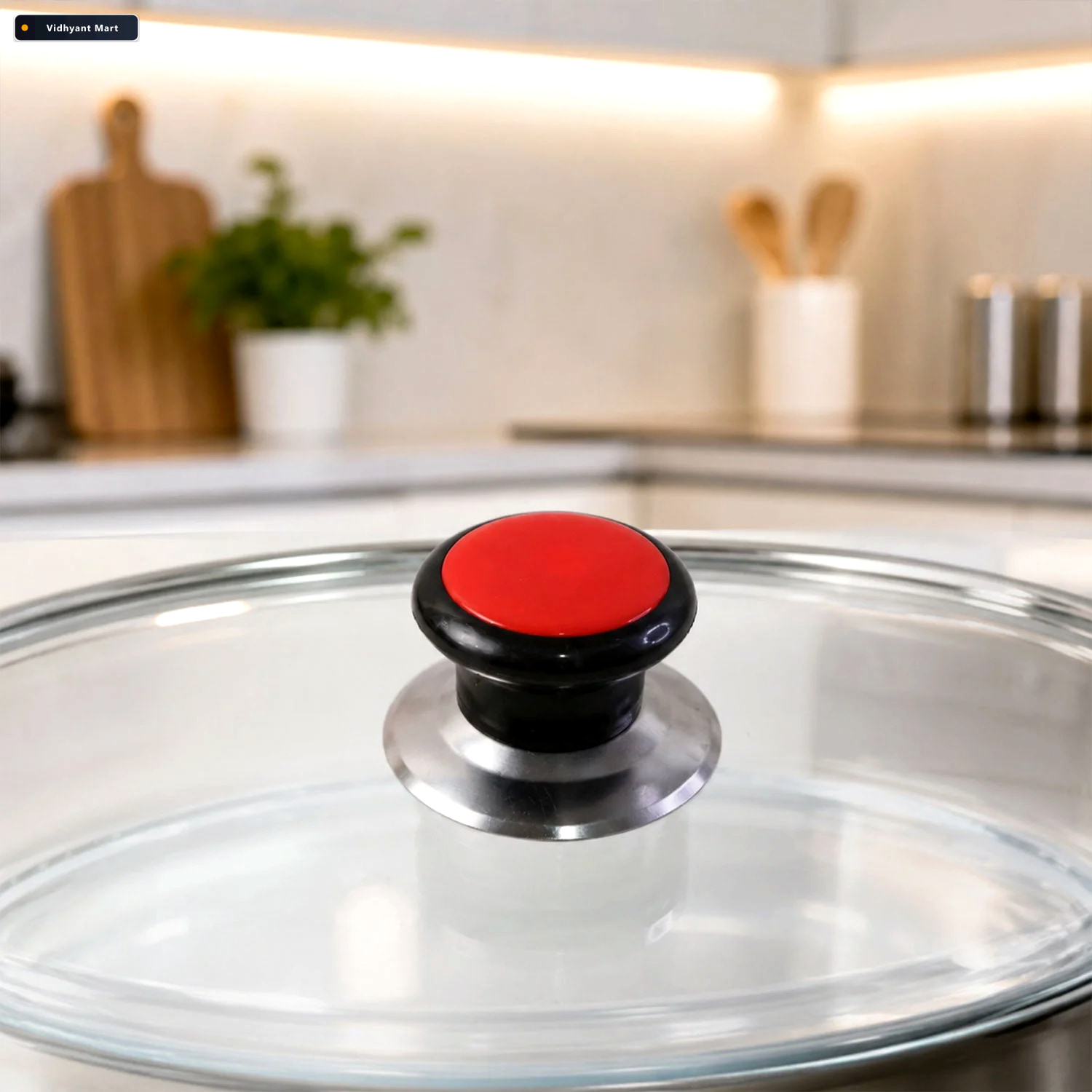 Vidhyant Mart Pressure Cooker Lid Knob Heat Resistant Replacemen 1
