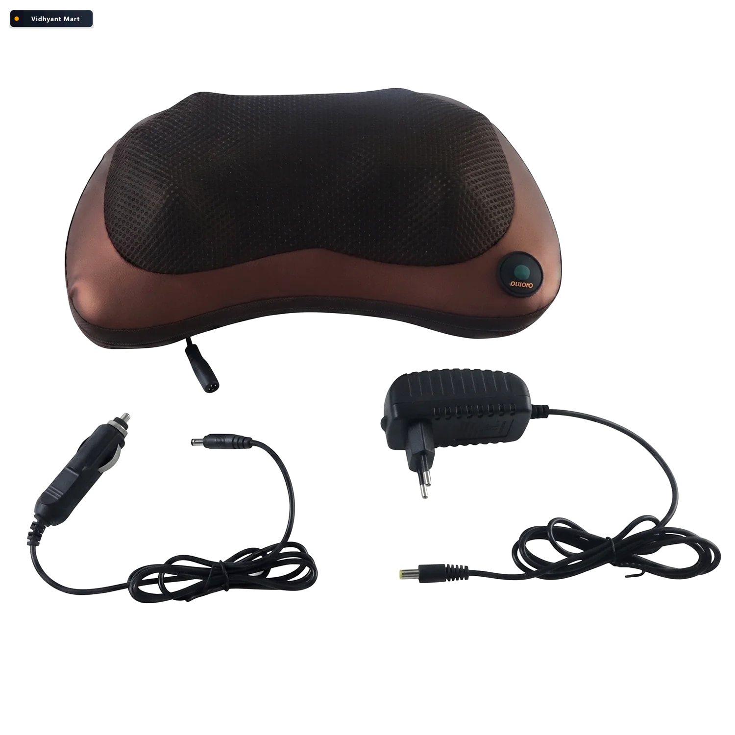 Vidhyant Mart Professional Massage Pillow Heat Rollers Velvet We 4