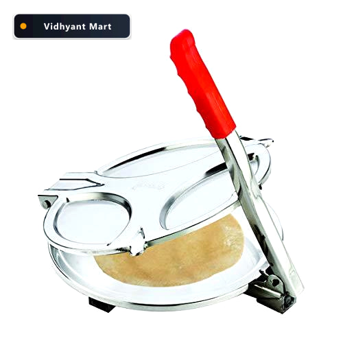 Vidhyant Mart Puri Press Stainless Steel Chapati Papad Maker Ind 4