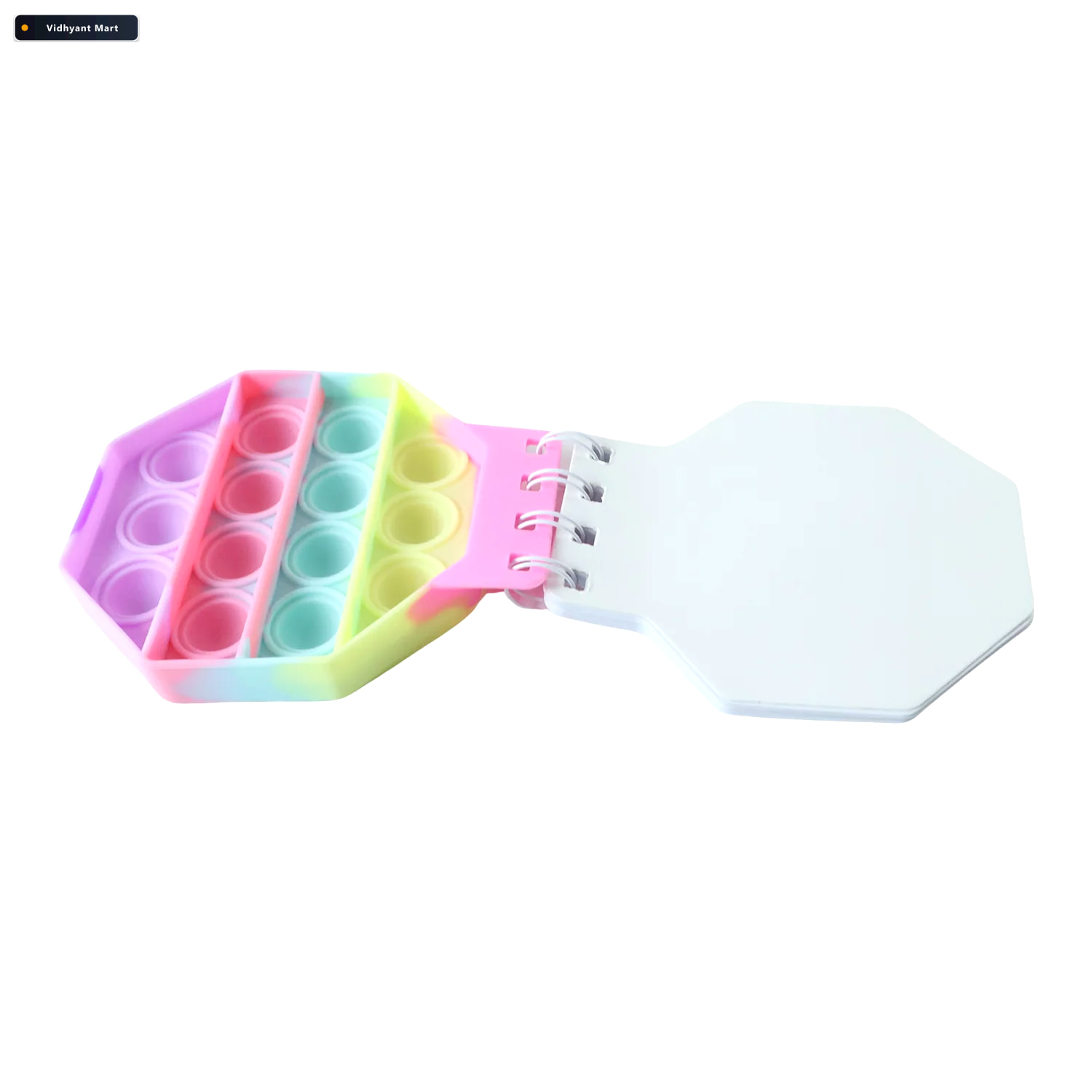 Vidhyant Mart Push Bubble Pop It Fidget Diary Pastel Hexagon Not 4