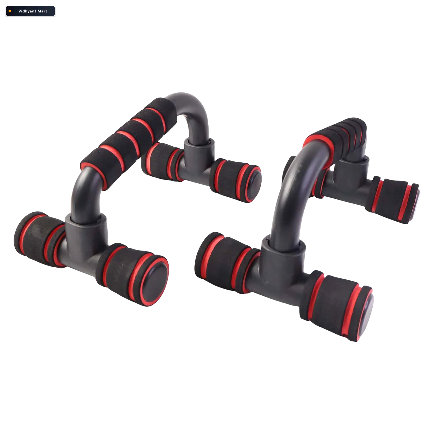 Vidhyant Mart Push Up Bars Heavy Duty For Home Workouts Konex 4