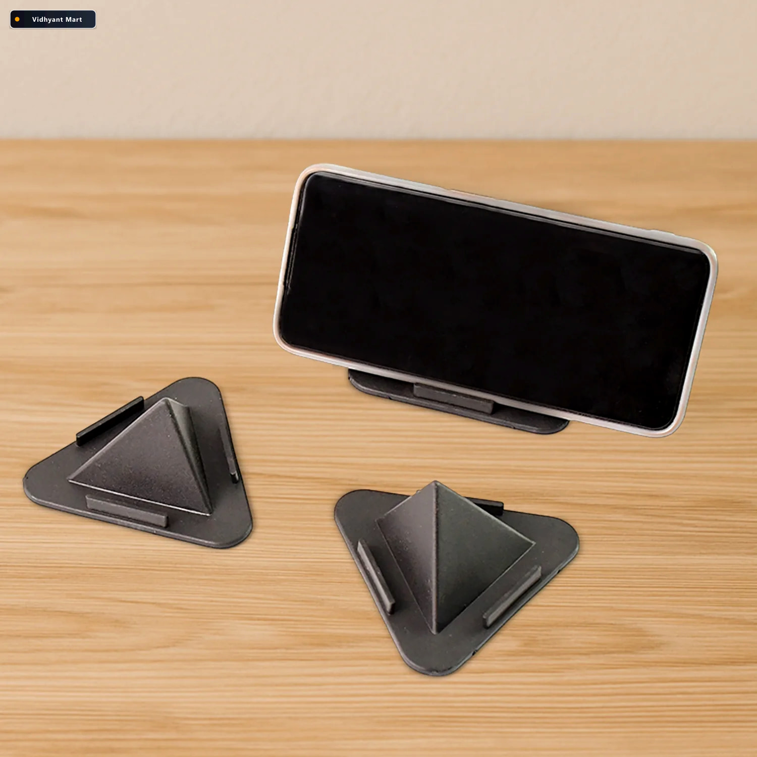 Vidhyant Mart Pyramid Mobile Stand Adjustable 3 Angle Phone Hold 2