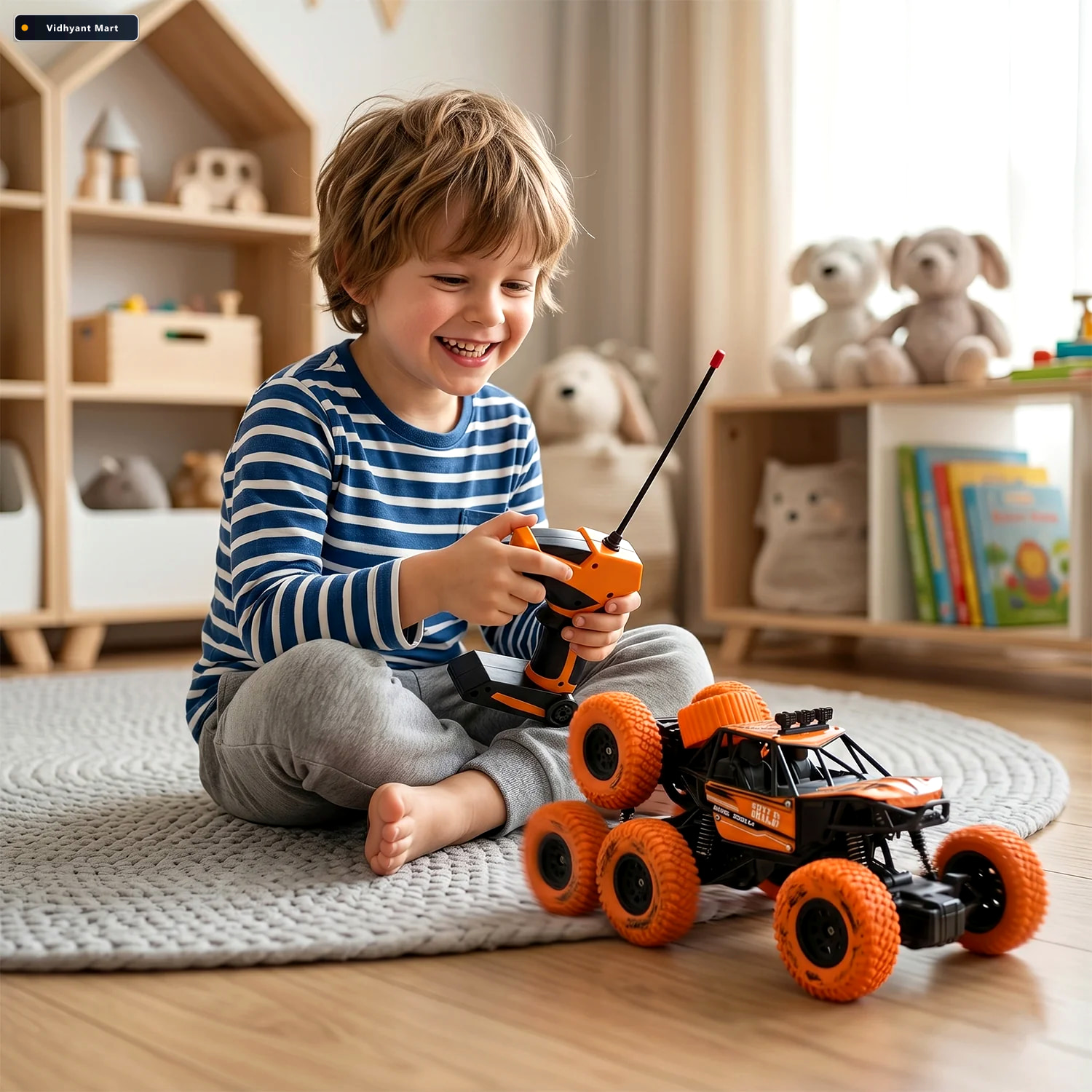 Vidhyant Mart Rc Off Road Car 8 Wheel Rock Climber For Kids Spar 2