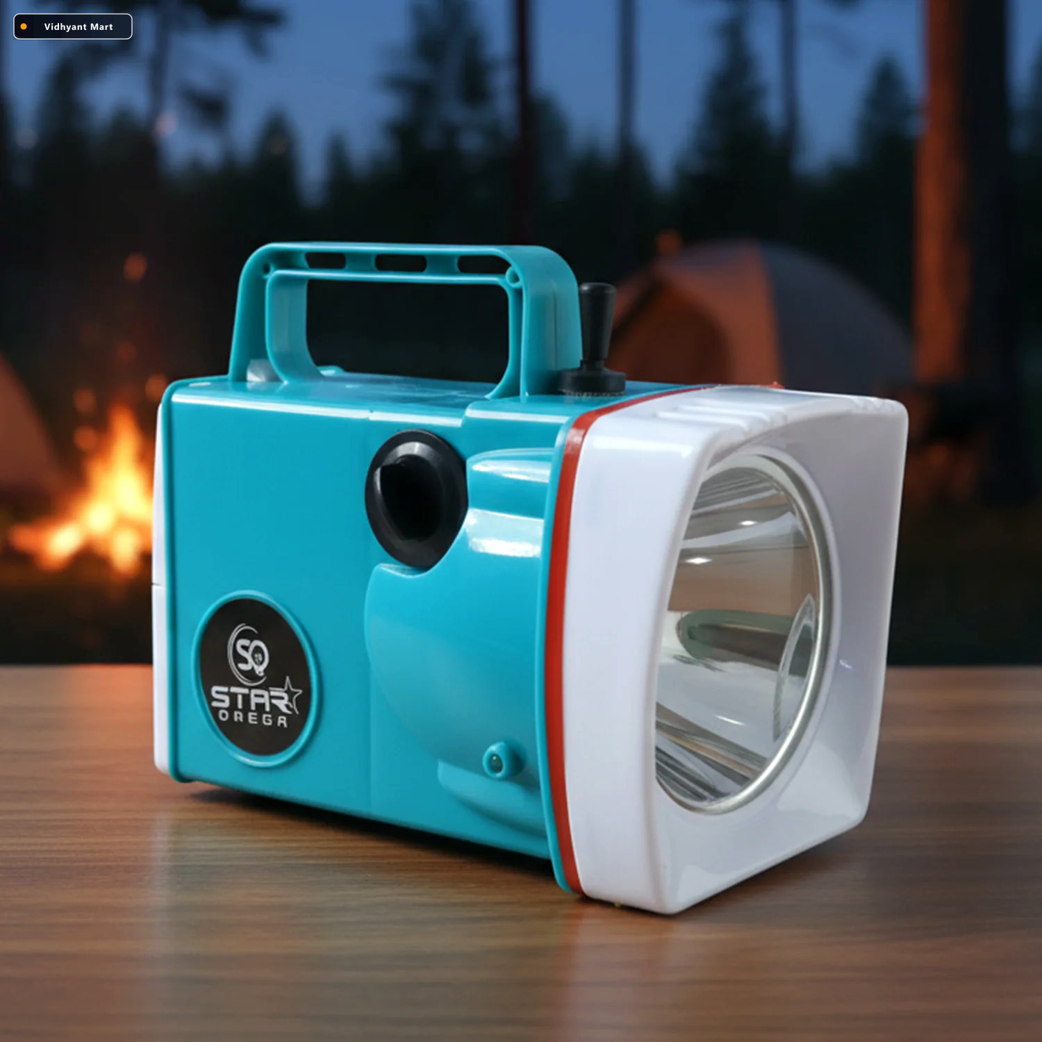 Vidhyant Mart Rechargeable Led Torch Long Range High Brightness 4
