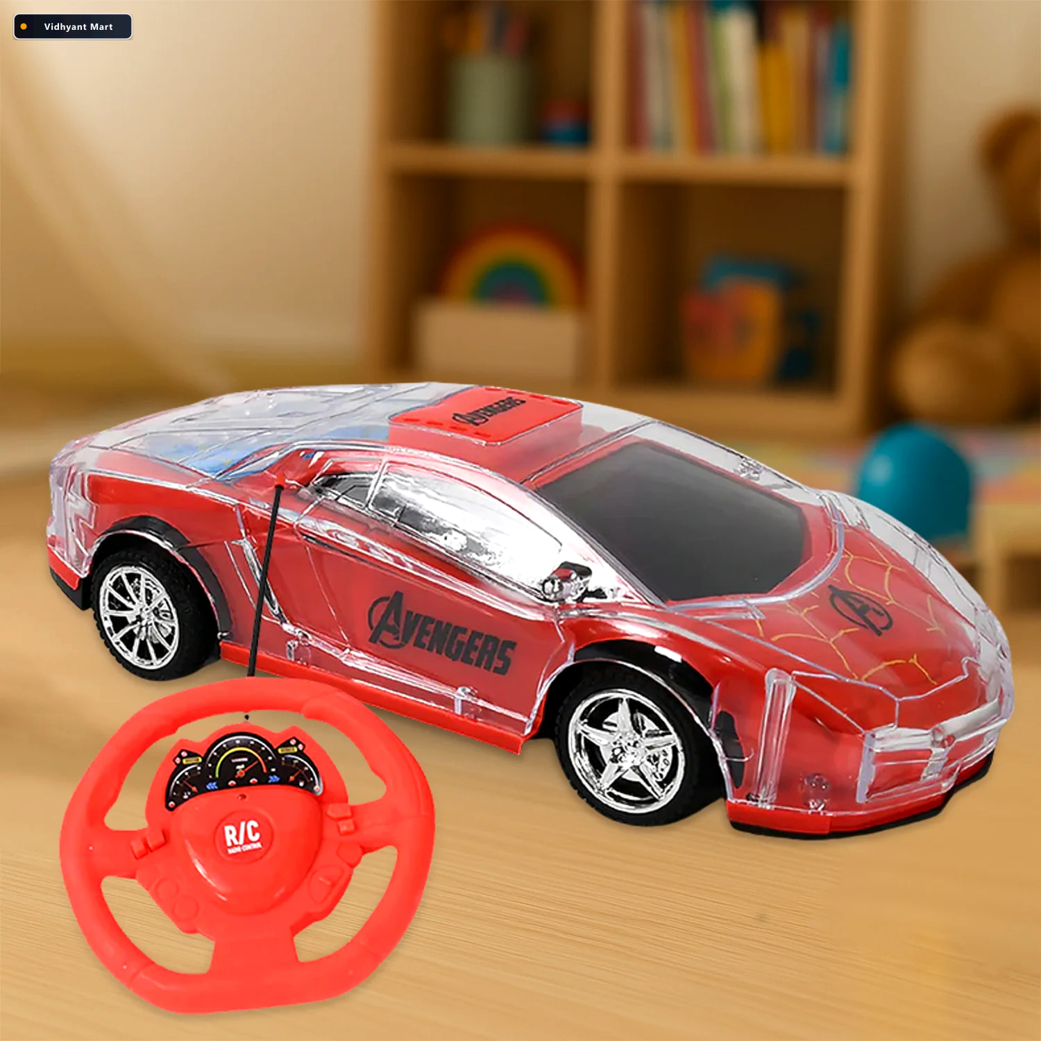 Vidhyant Mart Remote Control Car Rechargeable Kids Racing Toy Sp 1