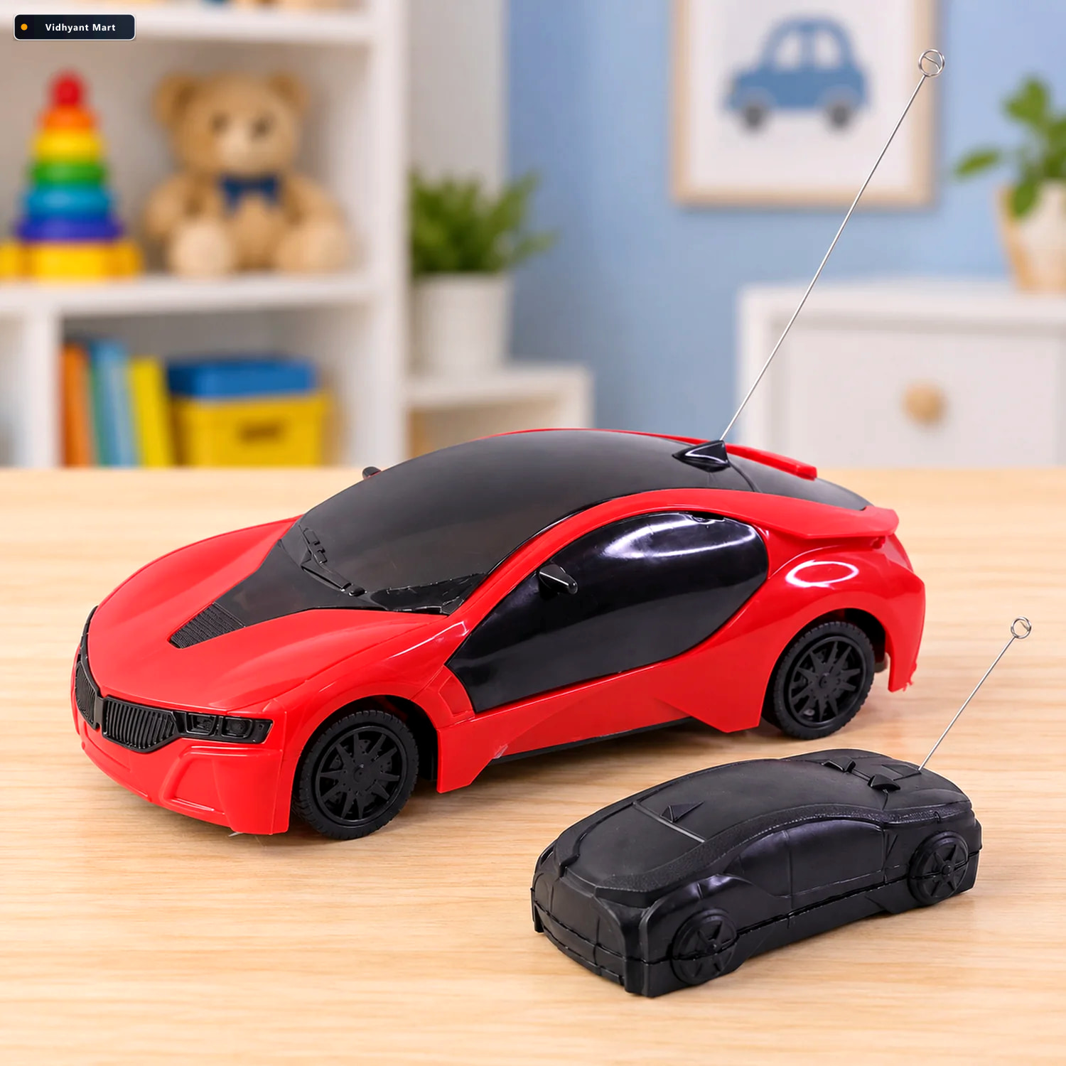 Vidhyant Mart Remote Control Racing Car 3d Led Lights Easy Contr 3