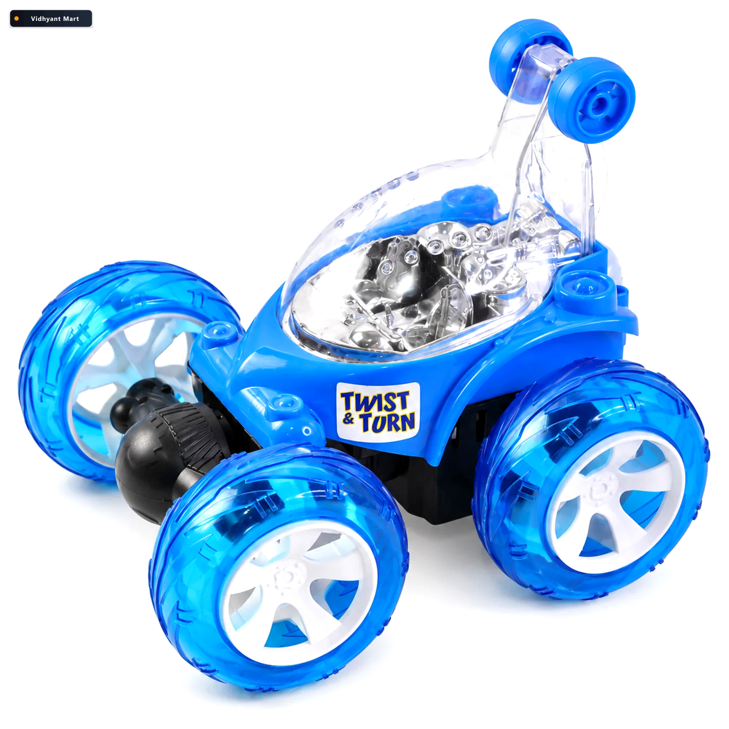 Vidhyant Mart Remote Control Stunt Car With Music Led Lights And 4
