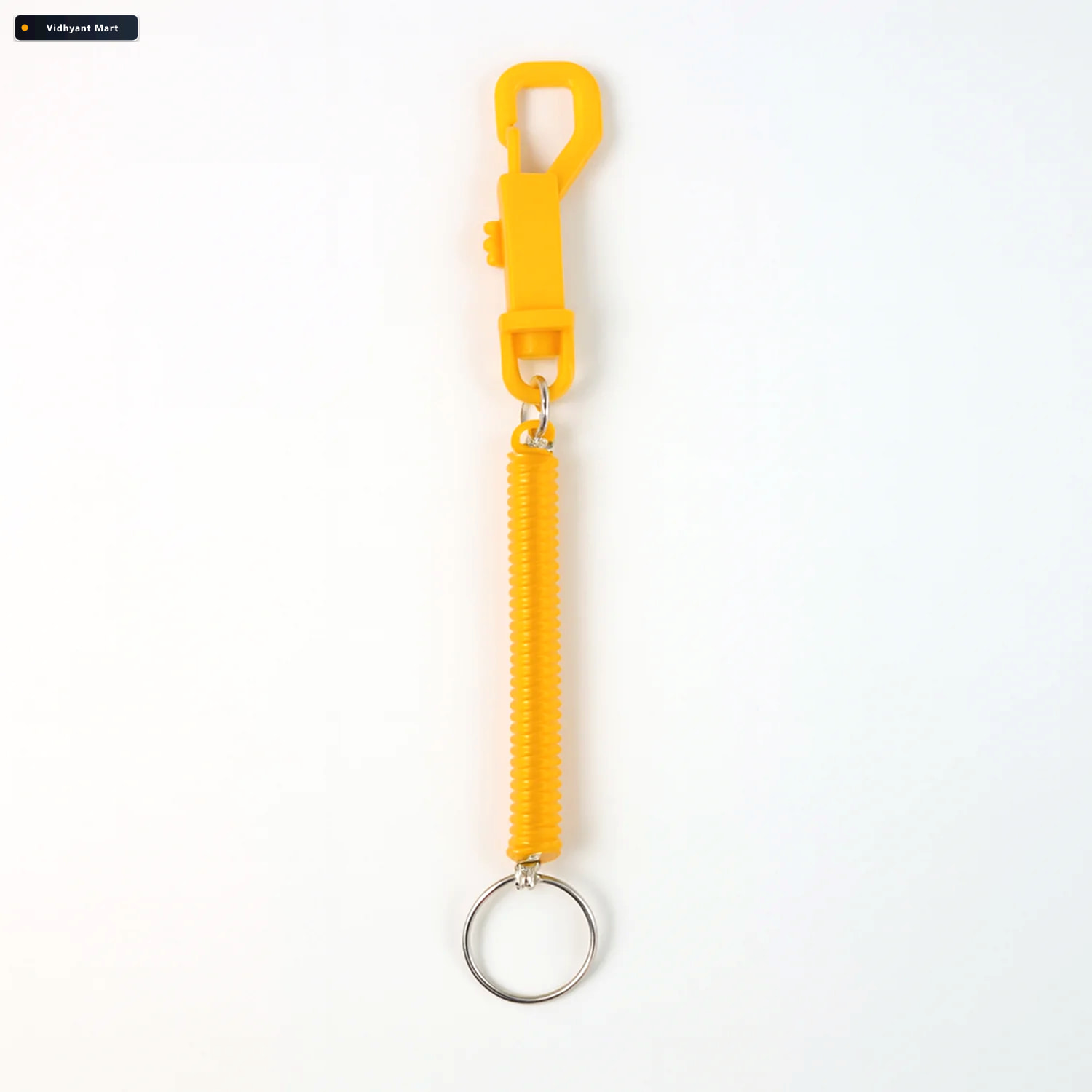Vidhyant Mart Retractable Keychain Durable Coiled Key Holder Wit 3