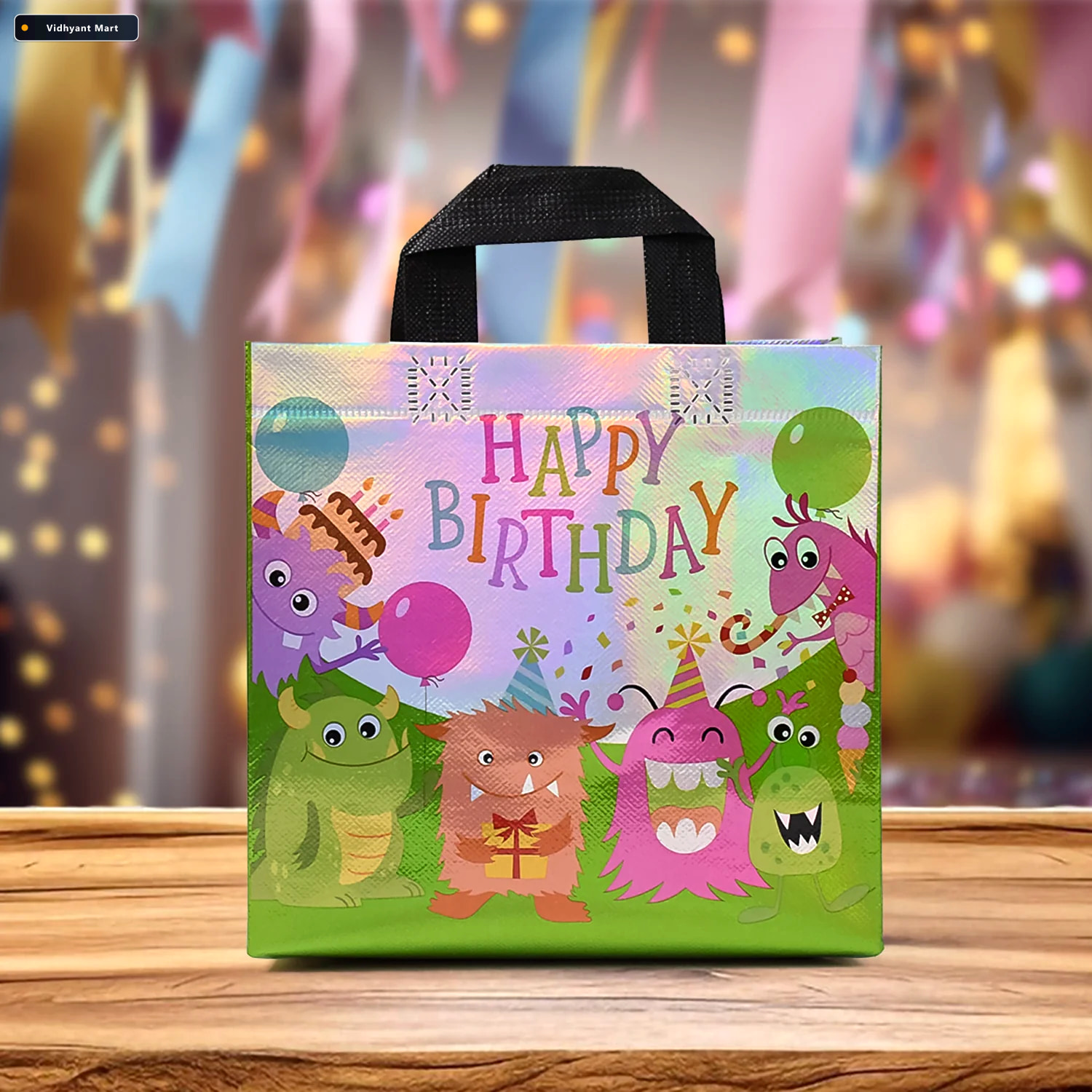 Vidhyant Mart Reusable Birthday Gift Bags Durable Party Favor Ba 1