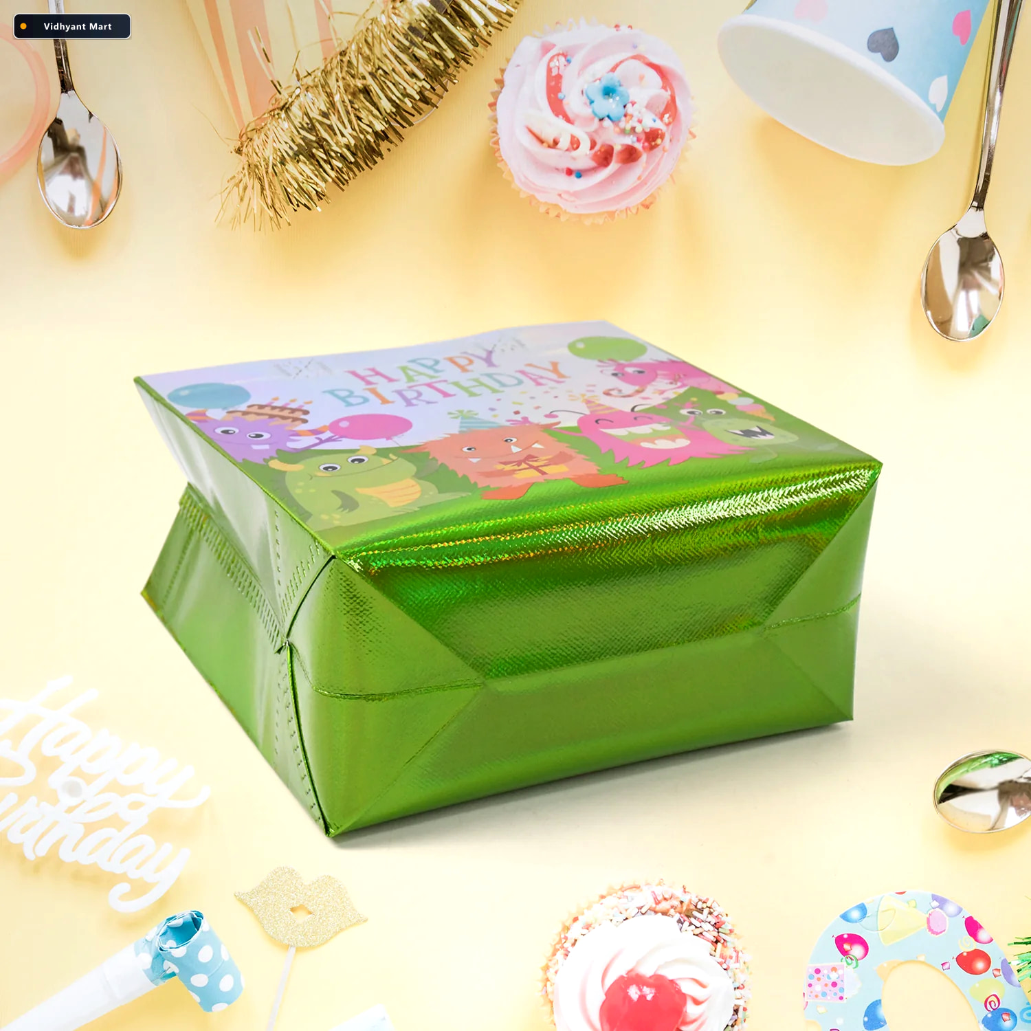 Vidhyant Mart Reusable Birthday Gift Bags Durable Party Favor Ba 2