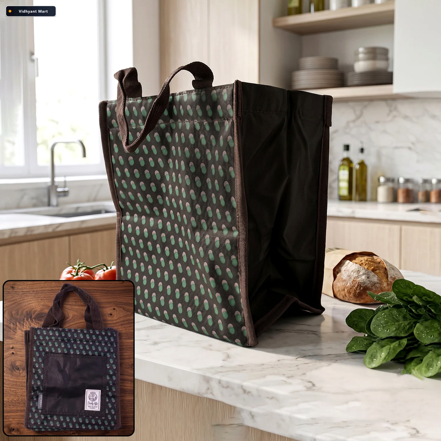 Vidhyant Mart Reusable Multipurpose Carry Bag Eco Friendly Durab 1