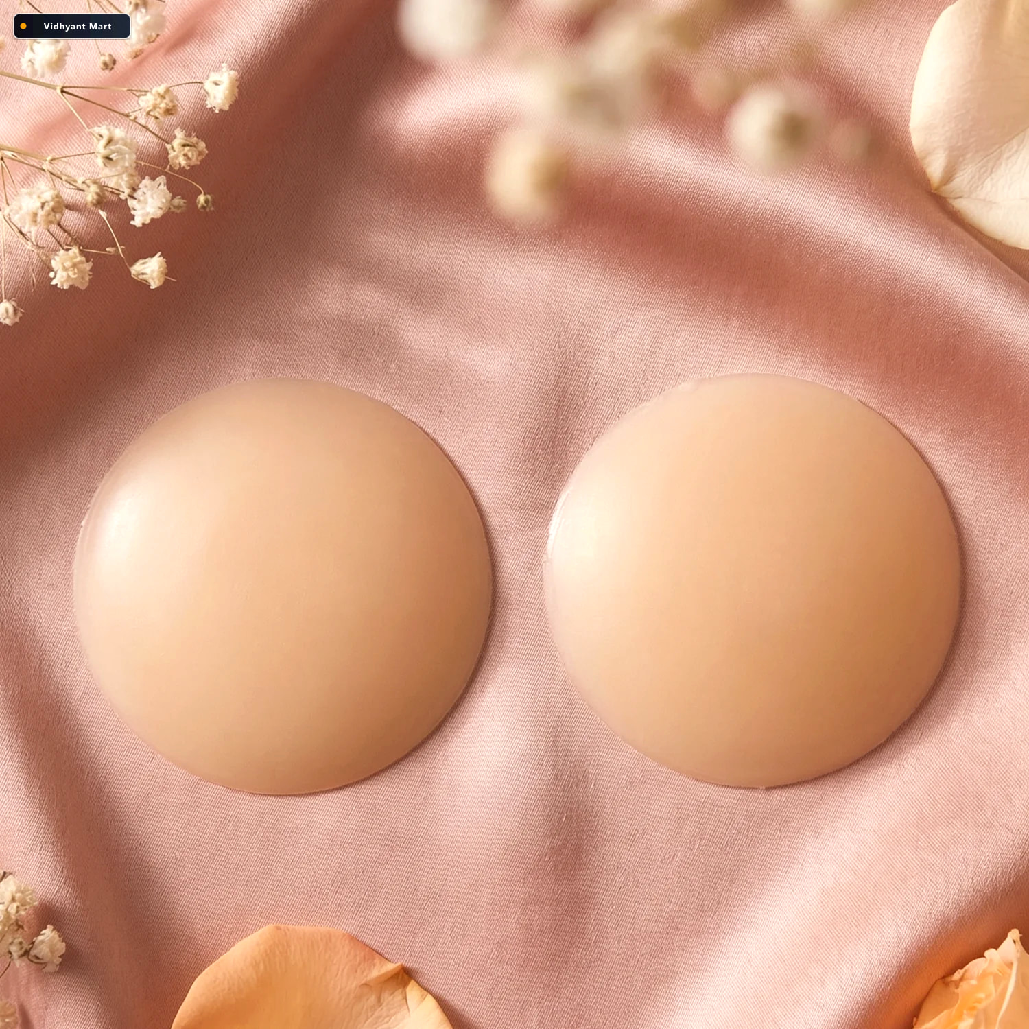 Vidhyant Mart Reusable Silicone Nipple Cover Patches Seamless Co 2