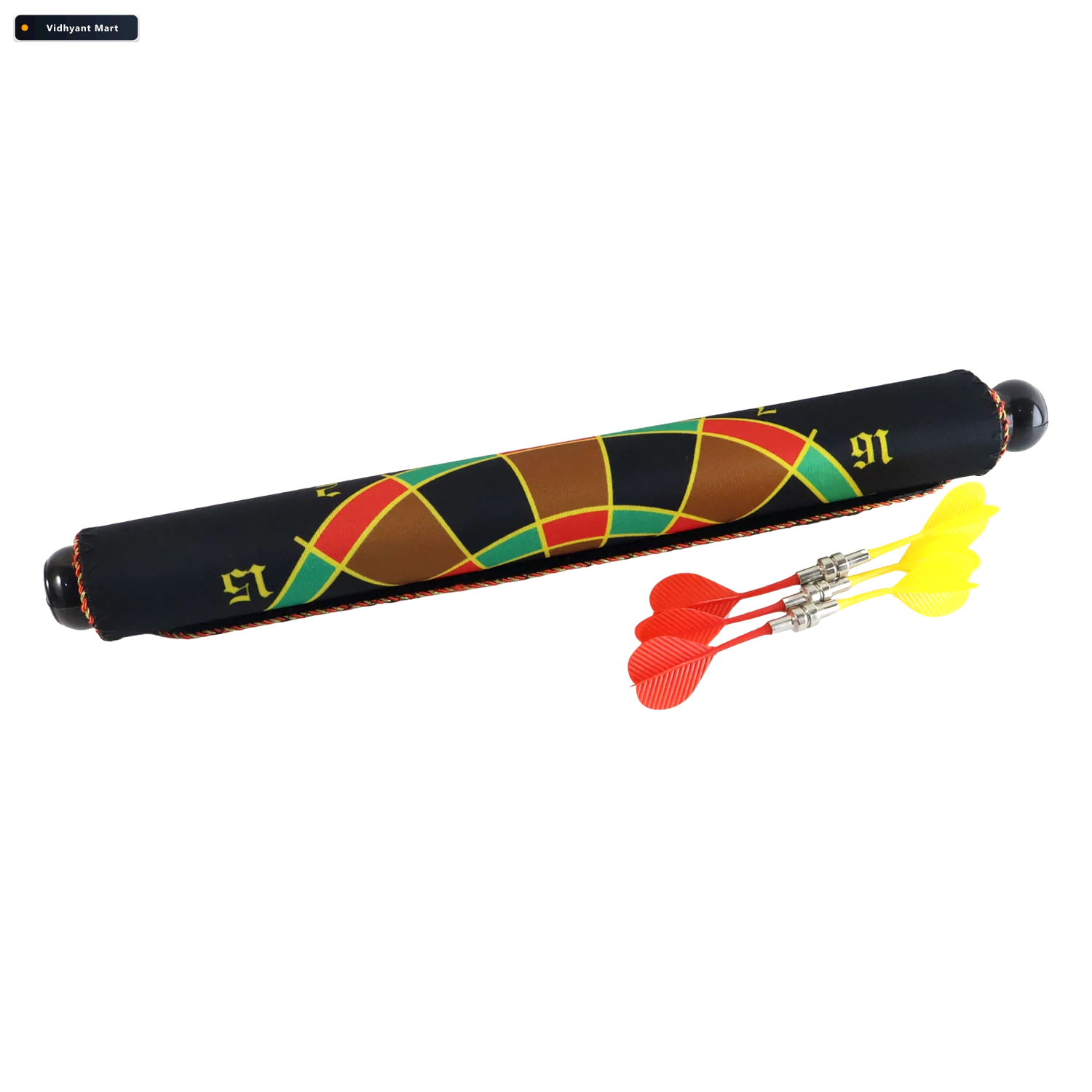 Vidhyant Mart Roll Up Dartboard Game Portable Double Sided Targe 4