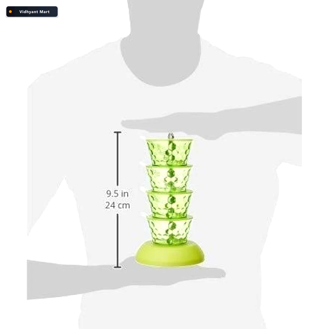 Vidhyant Mart Rotating Pickle Rack 4 In 1 Multipurpose Kitchen S 3