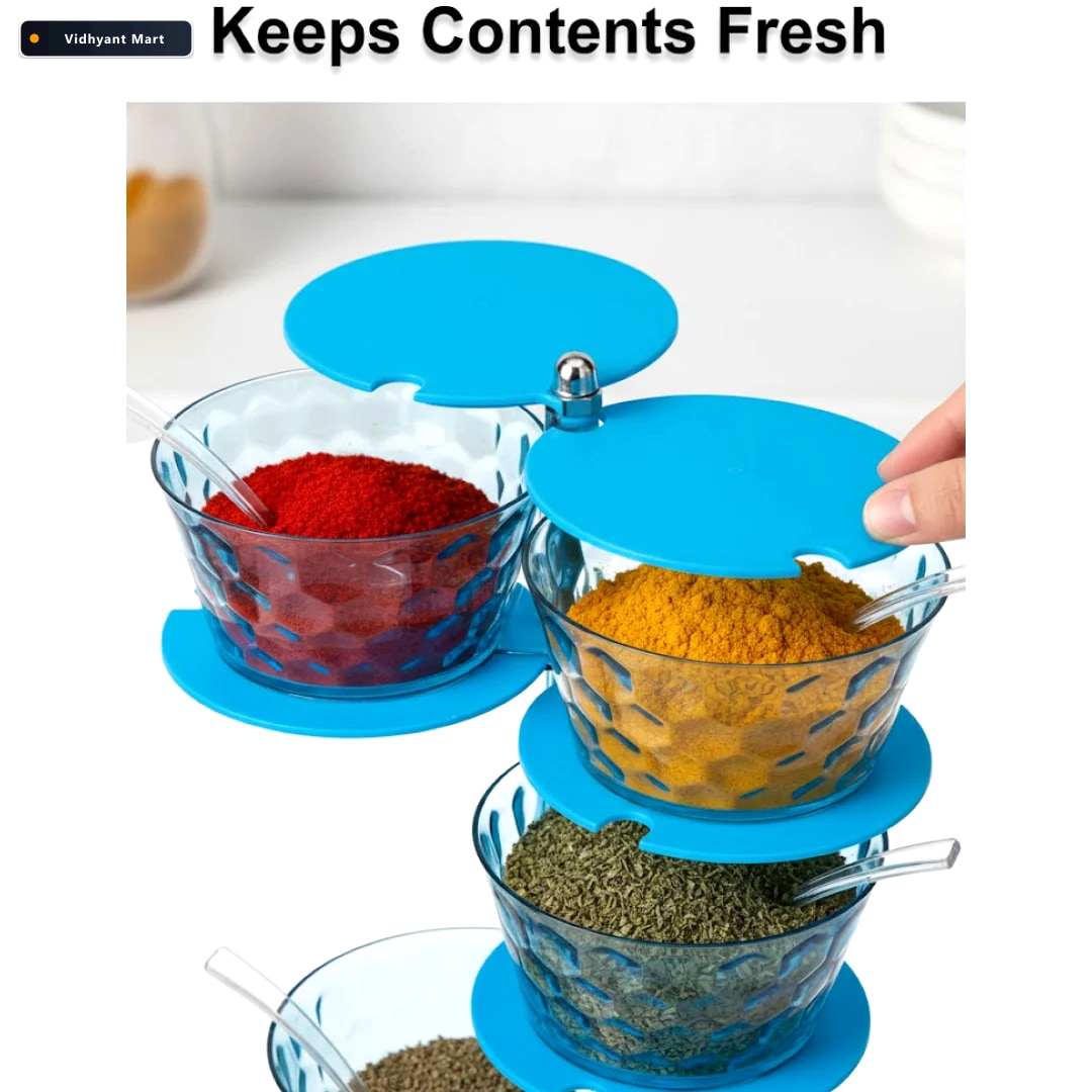 Vidhyant Mart Rotating Pickle Rack 4 In 1 Multipurpose Kitchen S 5